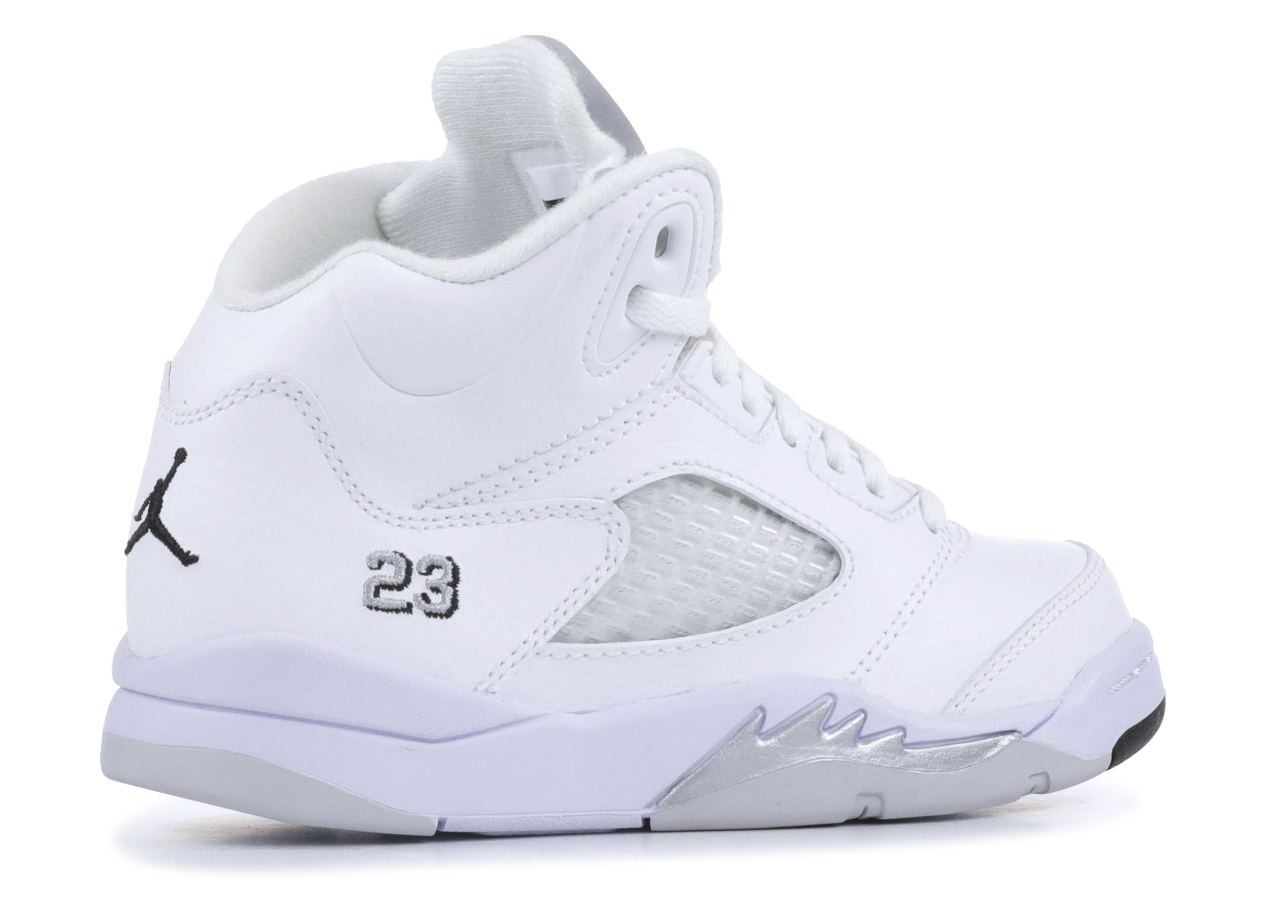 jordan 5 retro metallic white