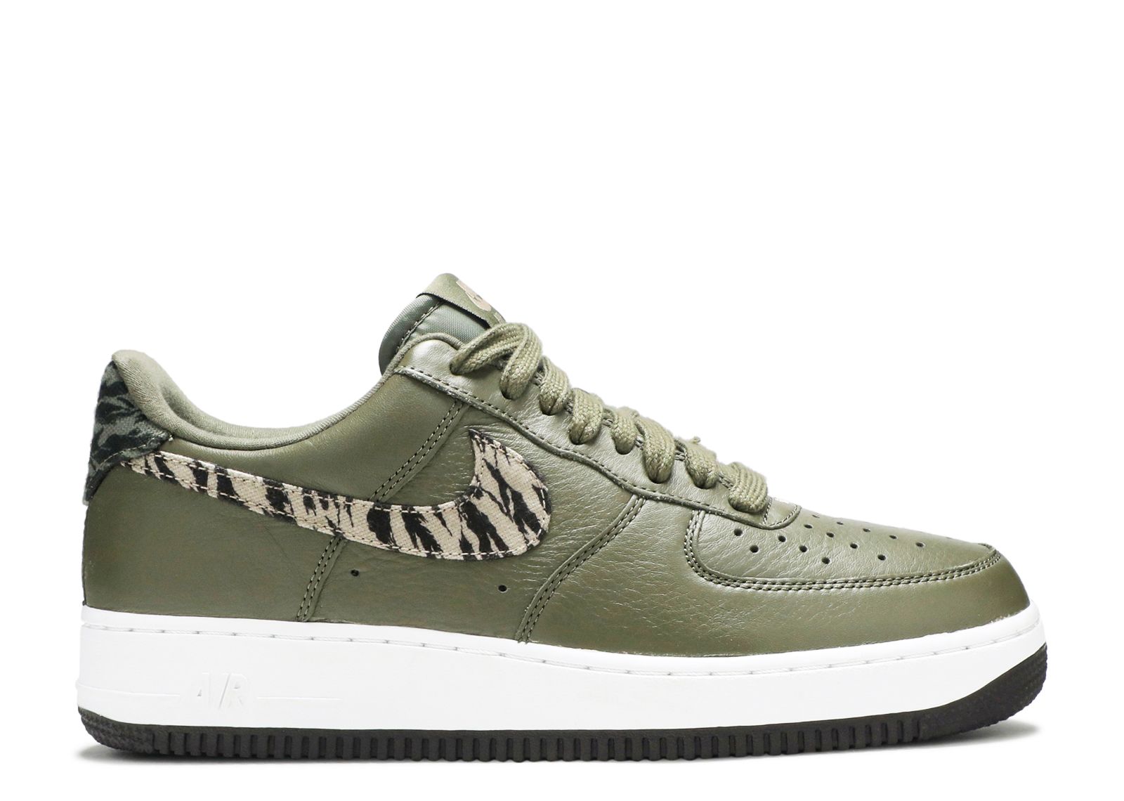 Air Force 1 Low Tiger Camo Olive Nike AQ4131 200 black cargo khaki Flight Club