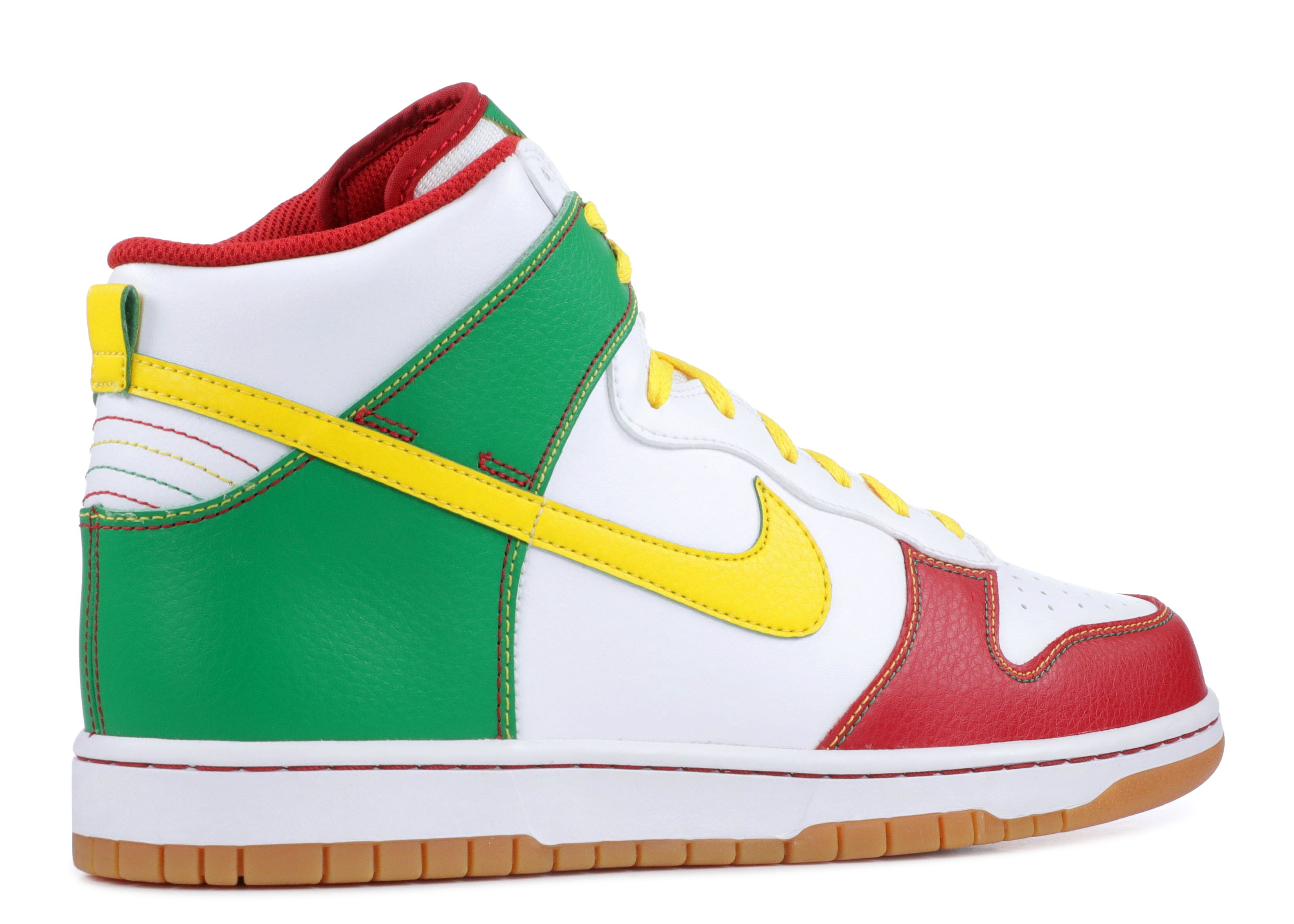 nike red blue yellow green