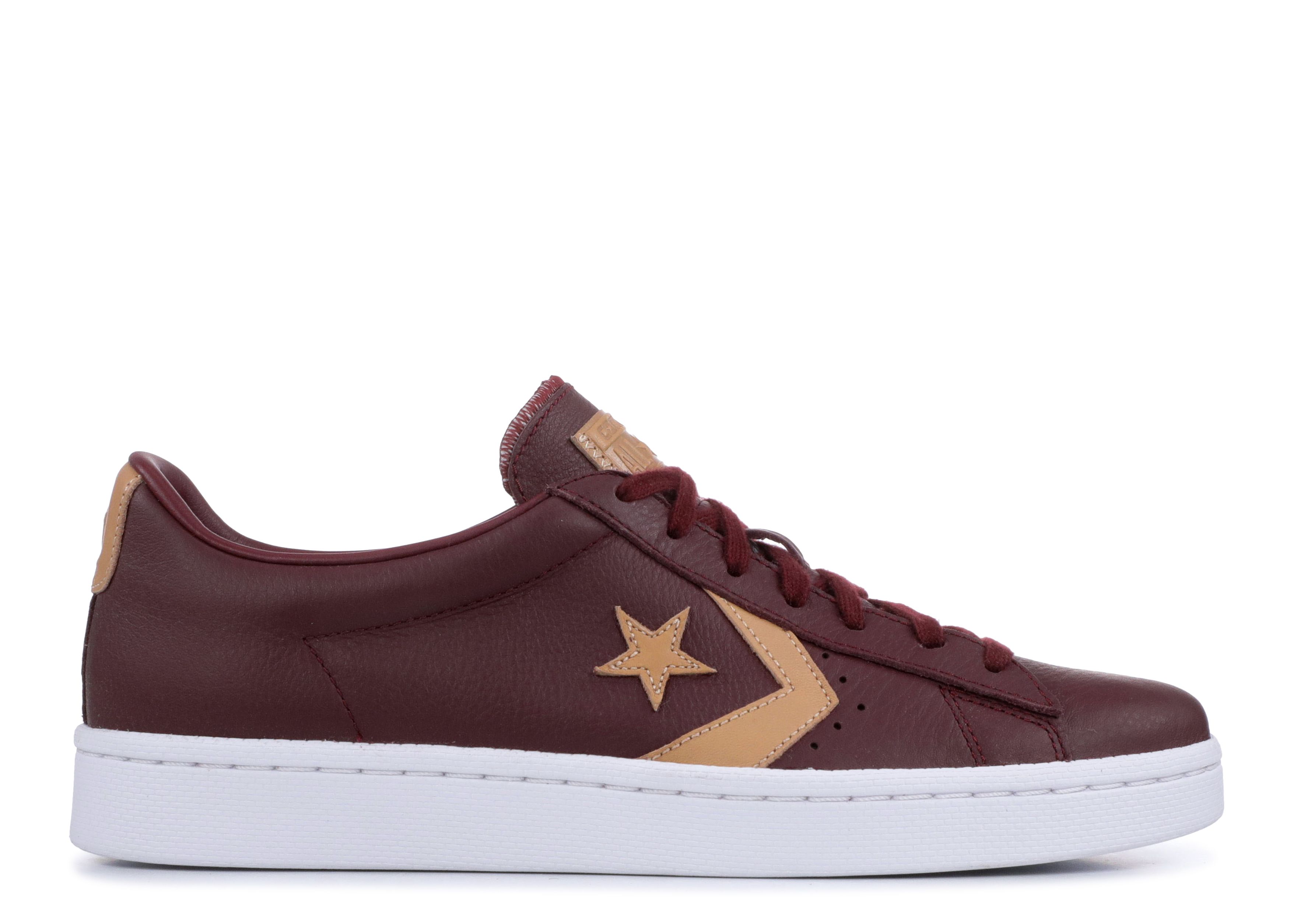 converse pro leather burgundy