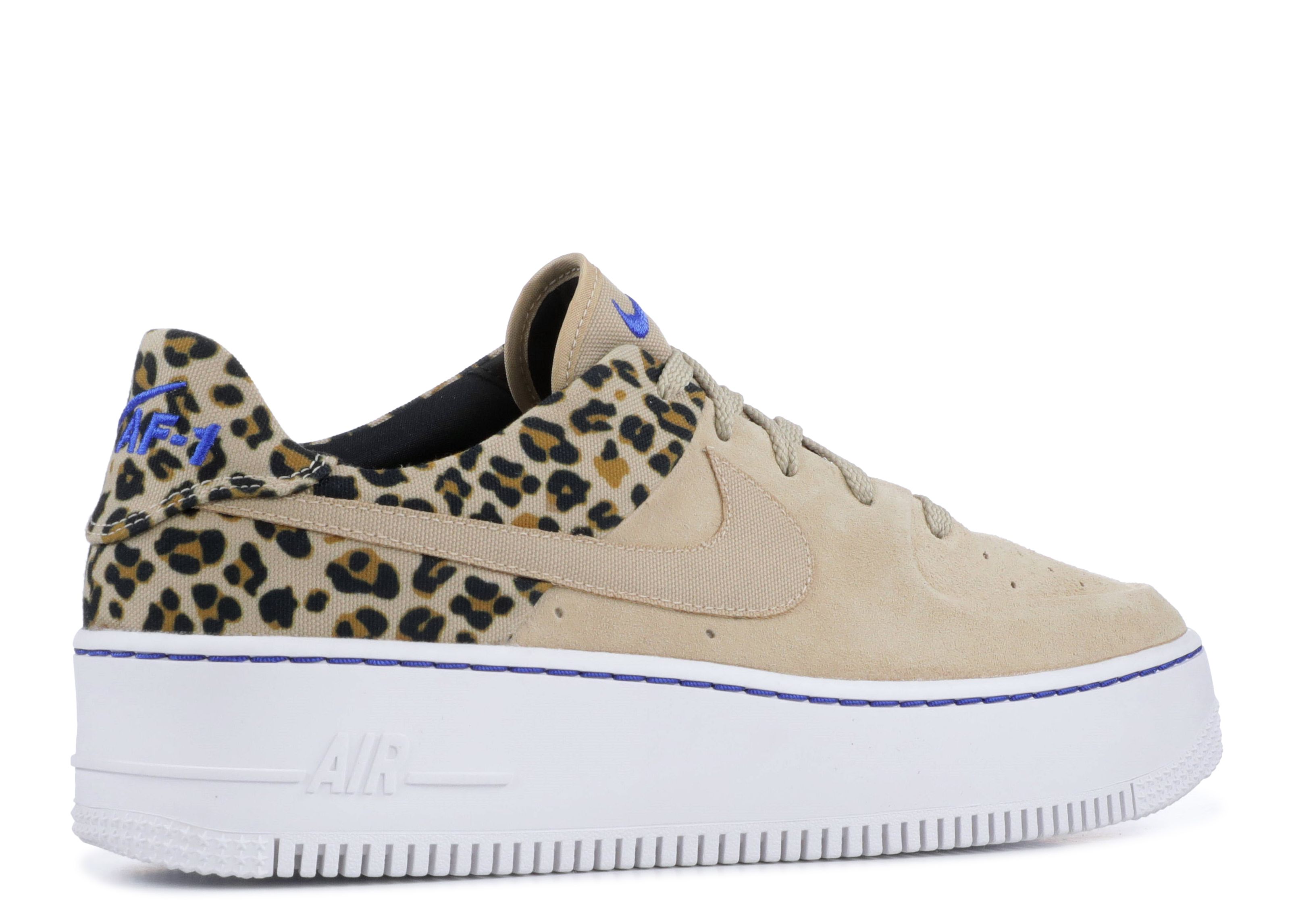 nike air force one sage leopard