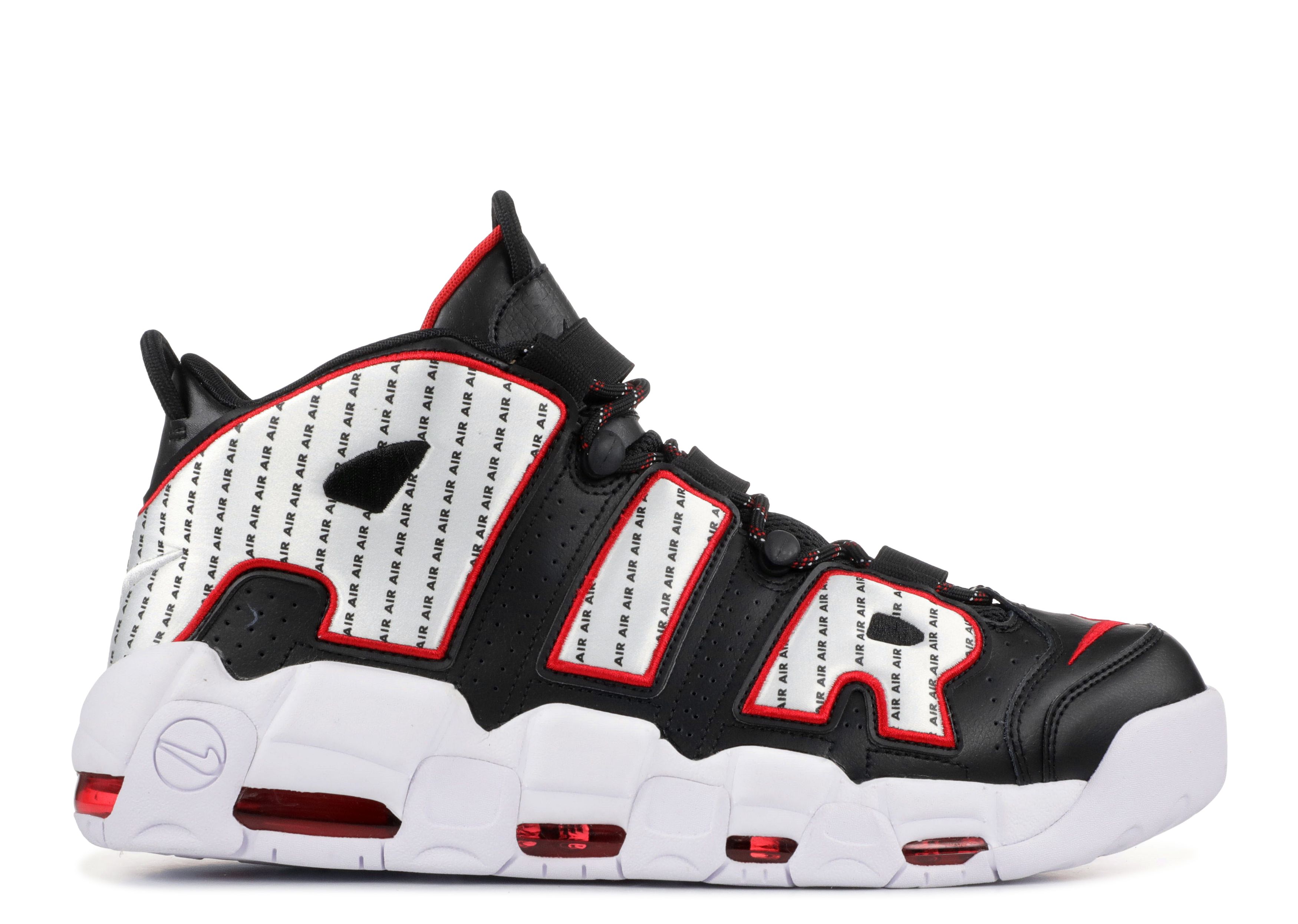 Air More Uptempo 'Pinstripe' Nike AV7947 001 black/white