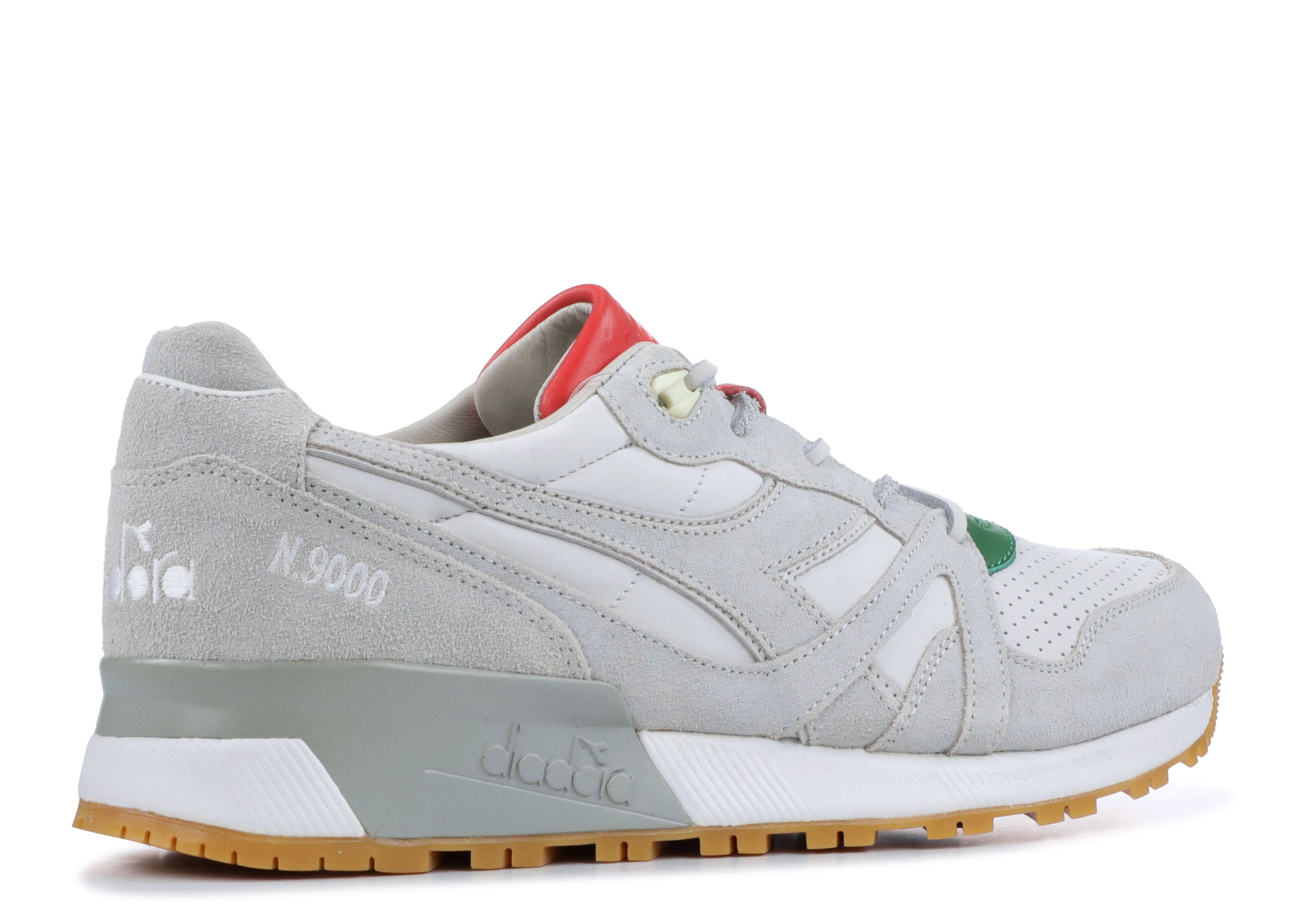 White Adidas Diadora N9000 Diadora N9000 Iii White Red Men's
