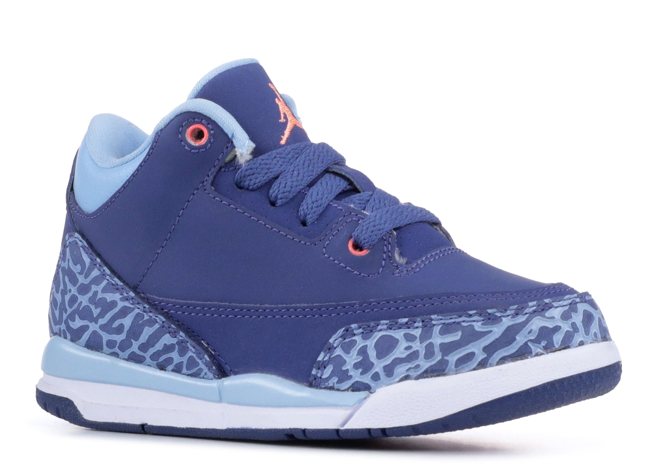 jordan 3 pink and blue