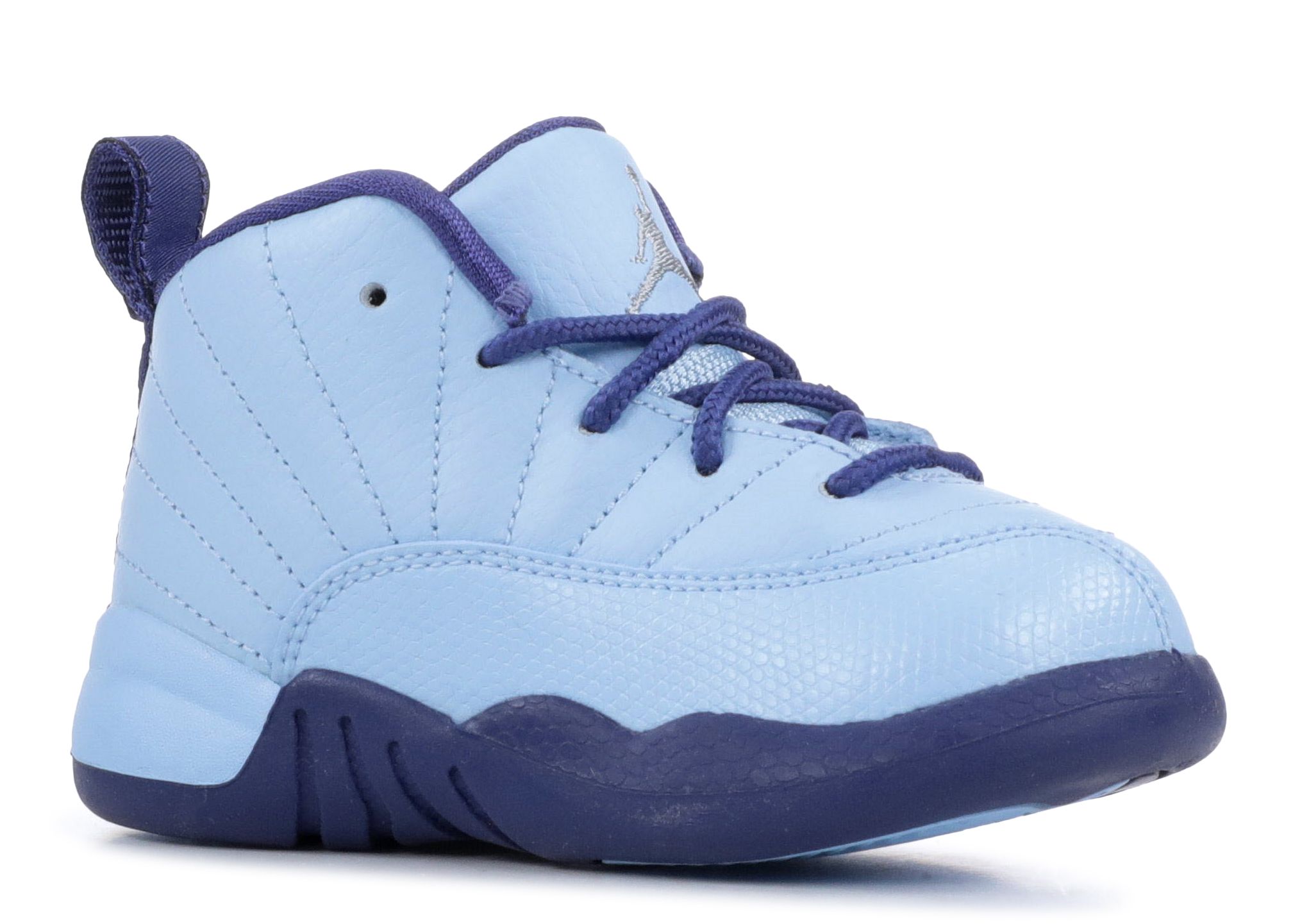 pink and blue jordans 12