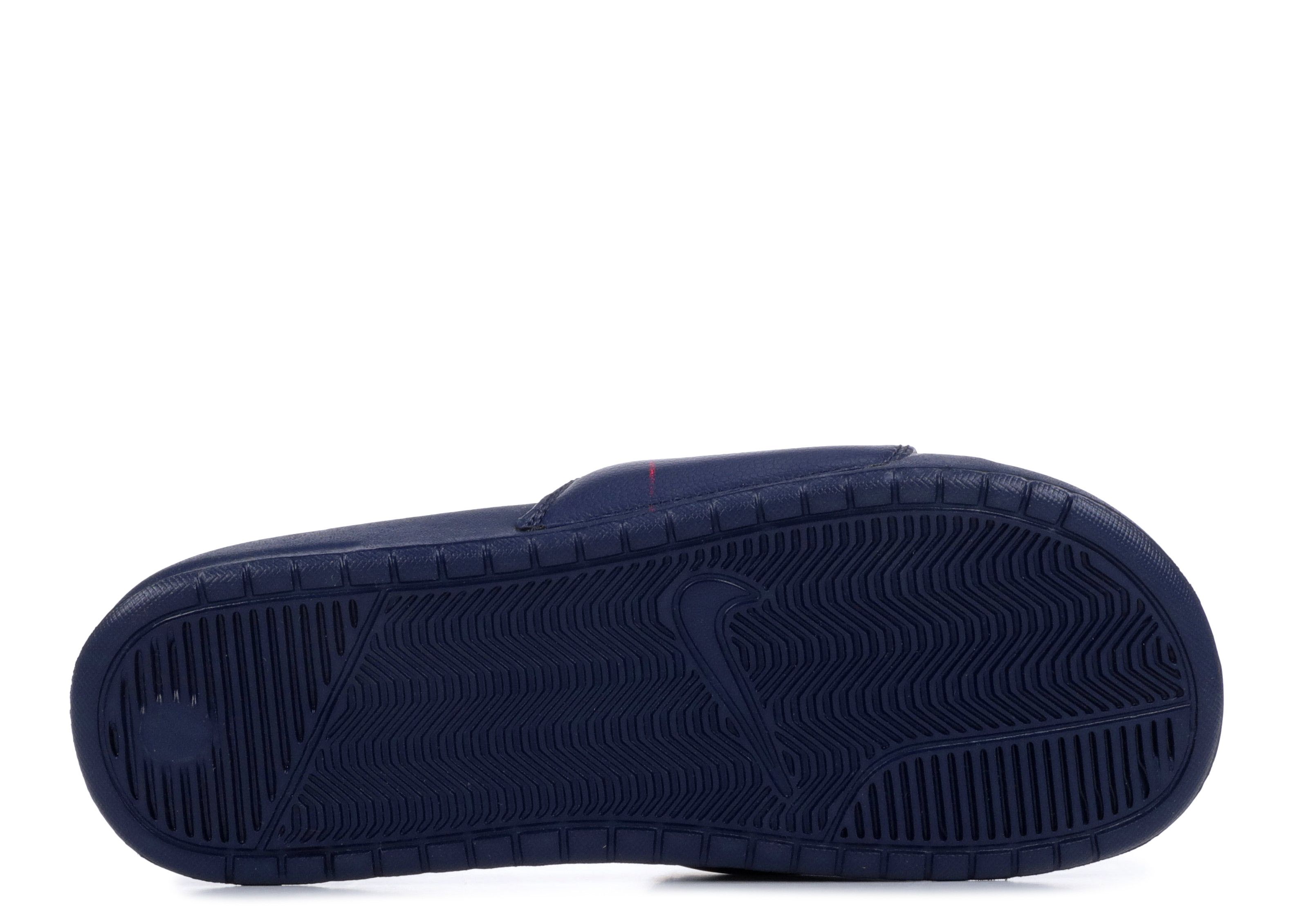 NIKE BENASSI JDI MIDNIGHT NAVY #343880 403 Nike Benassi JDI Slide Navy 343880-403 - Same Day Trainers main image 4