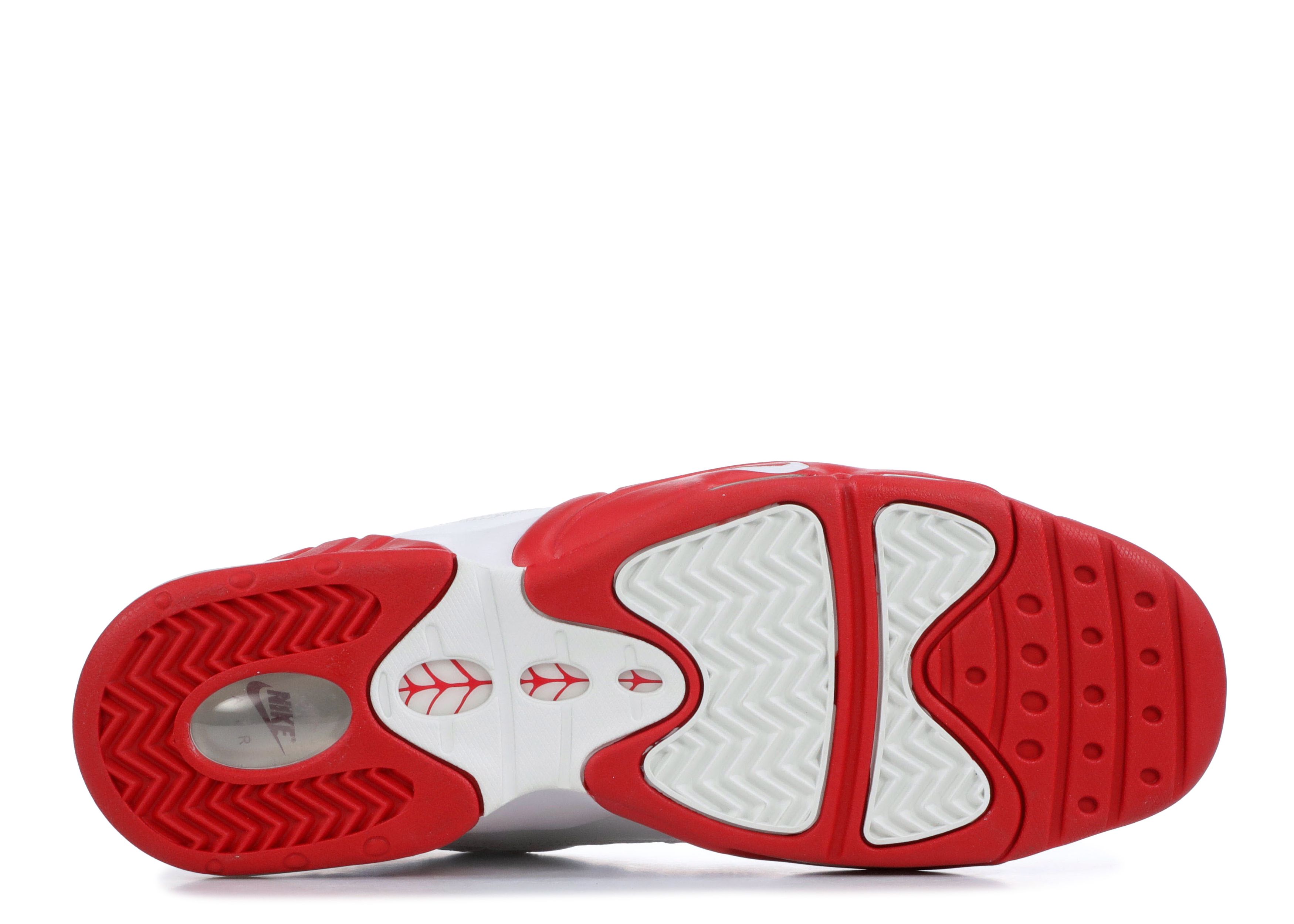 Size 7.5- Nike Air Max Sensation Summit White/University Red 805897 - 101‎ Size 10‎ Nike Air Max Sensation Summit White/University Red  main image 2