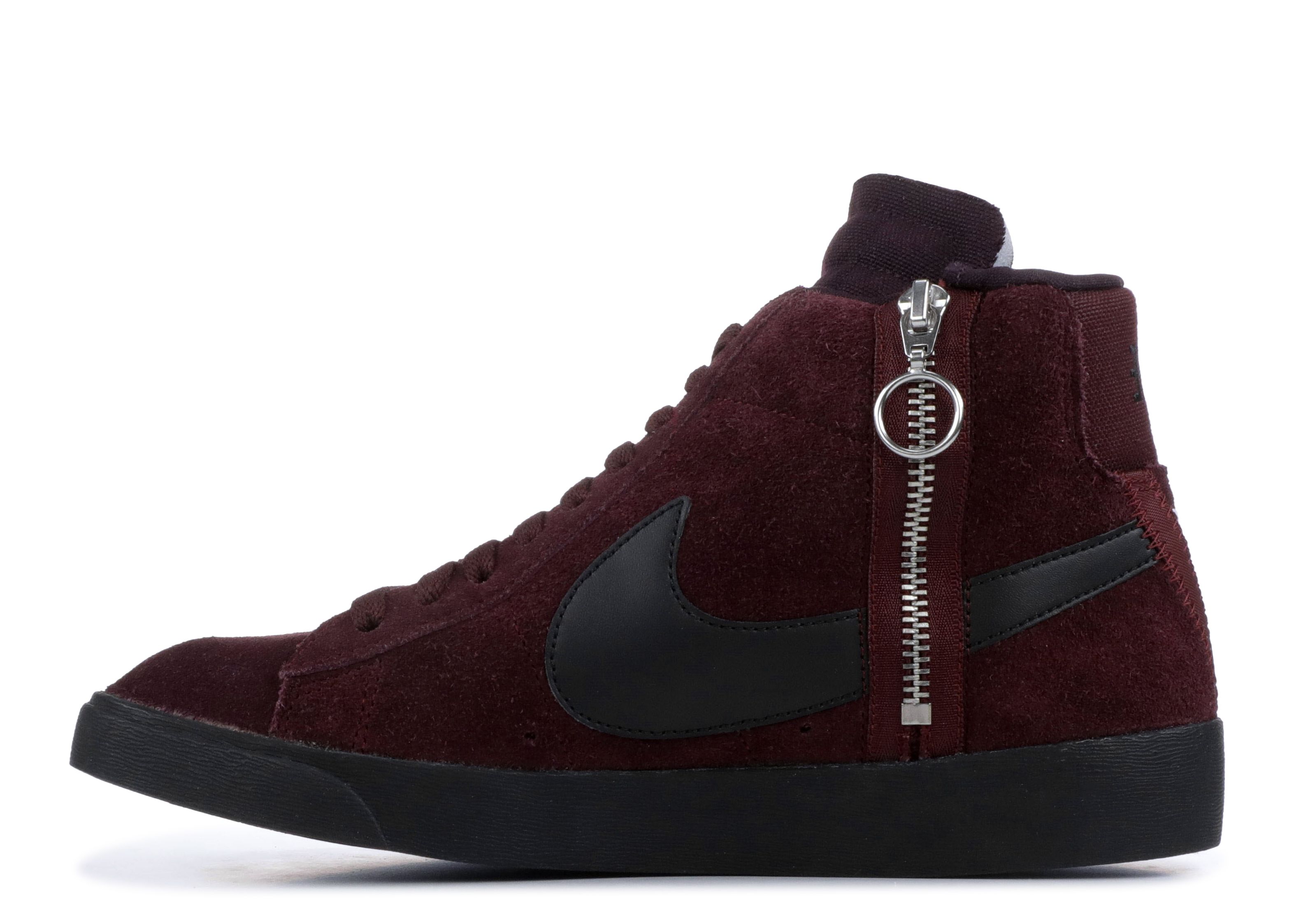 nike blazer mid rebel burgundy