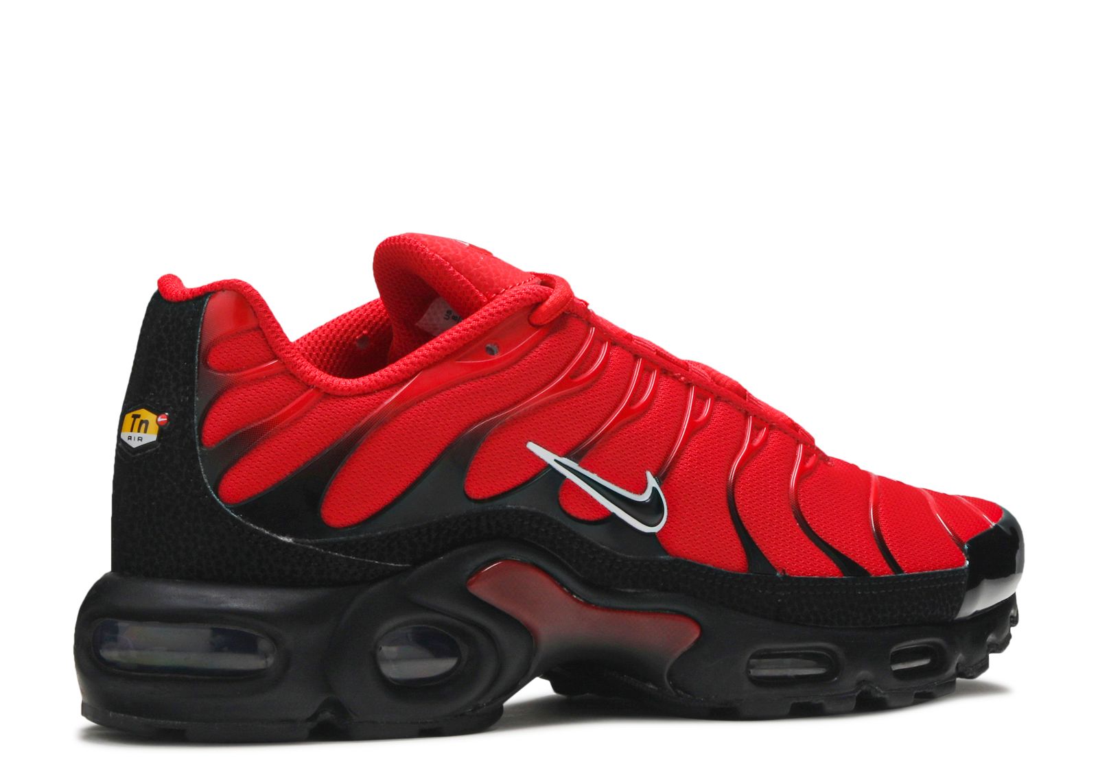 Nike Air Max Plus Men's Shoes Size - 11 Black/White-University Red