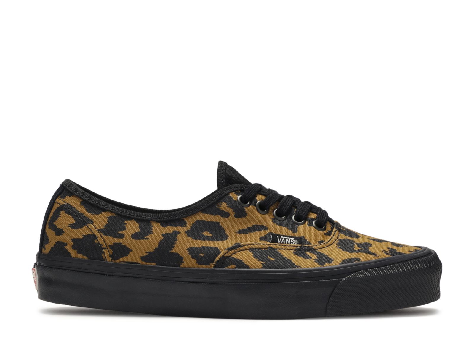 Authentic LX Canvas Suede 'Leopard Black' - Vans - VN000UDDU9M