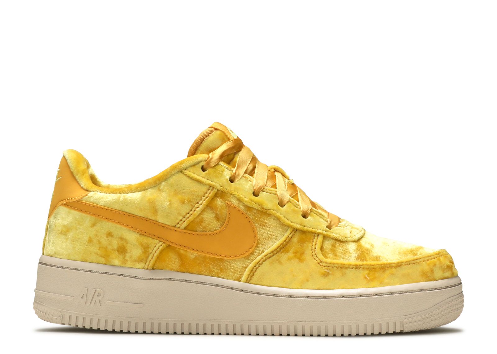 Air force 1 outlet yellow velvet