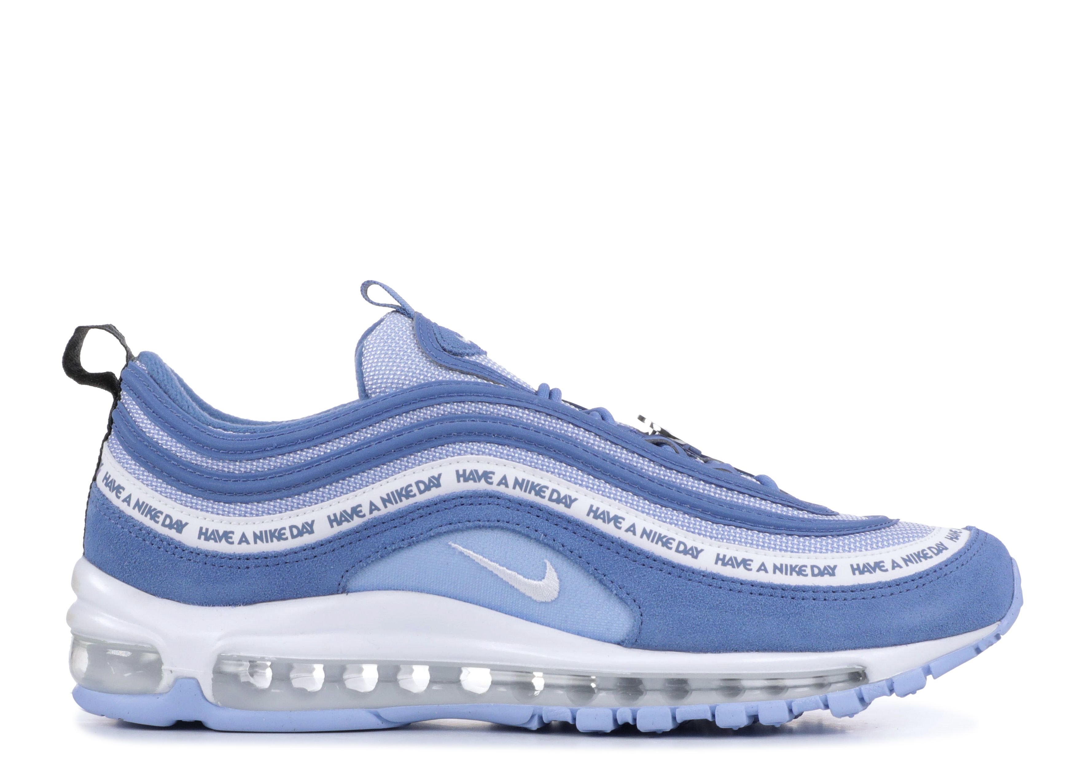 have a nike day blue air max 97