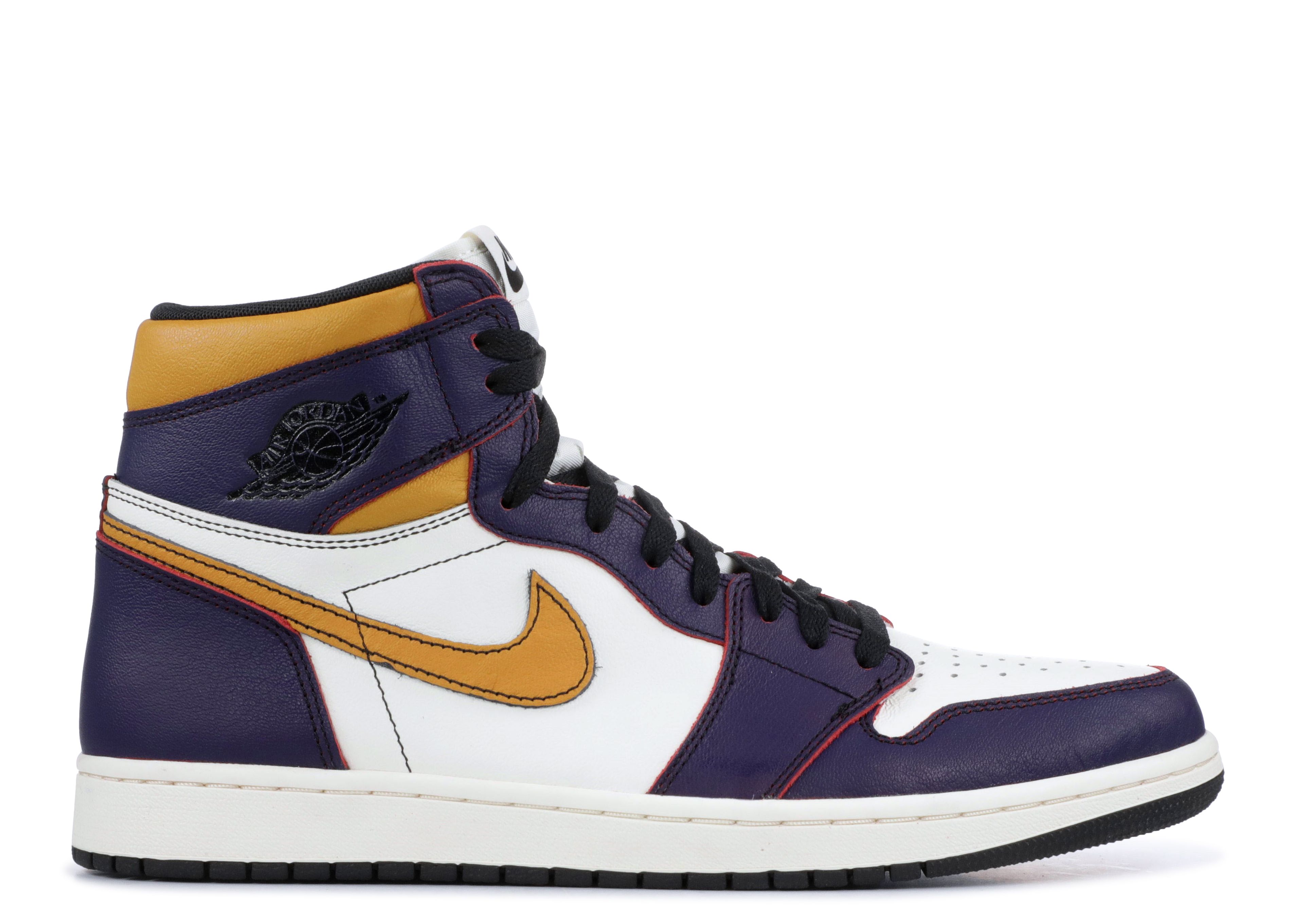 jordan 1 chicago lakers