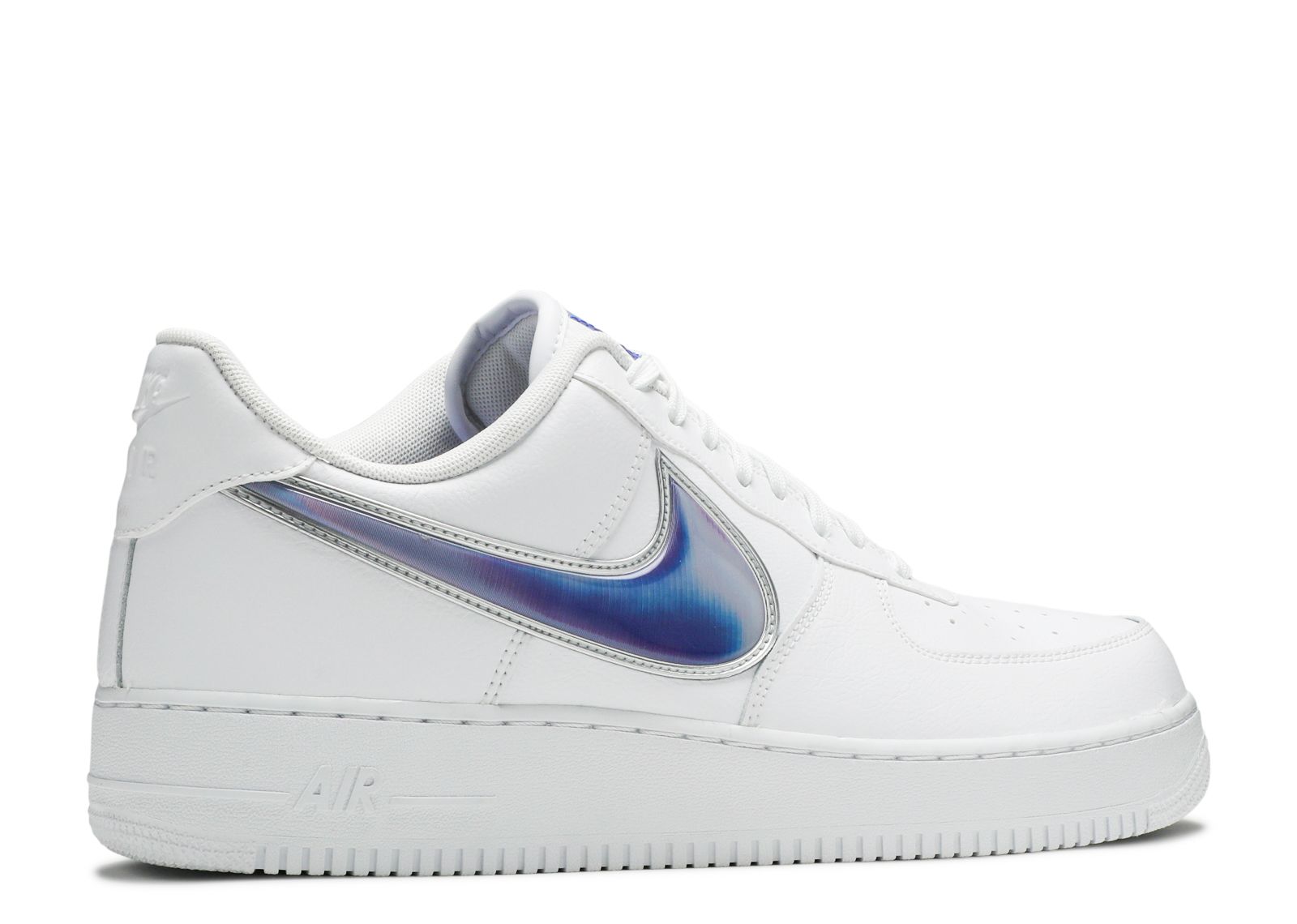 air force 1 oversized swoosh blue
