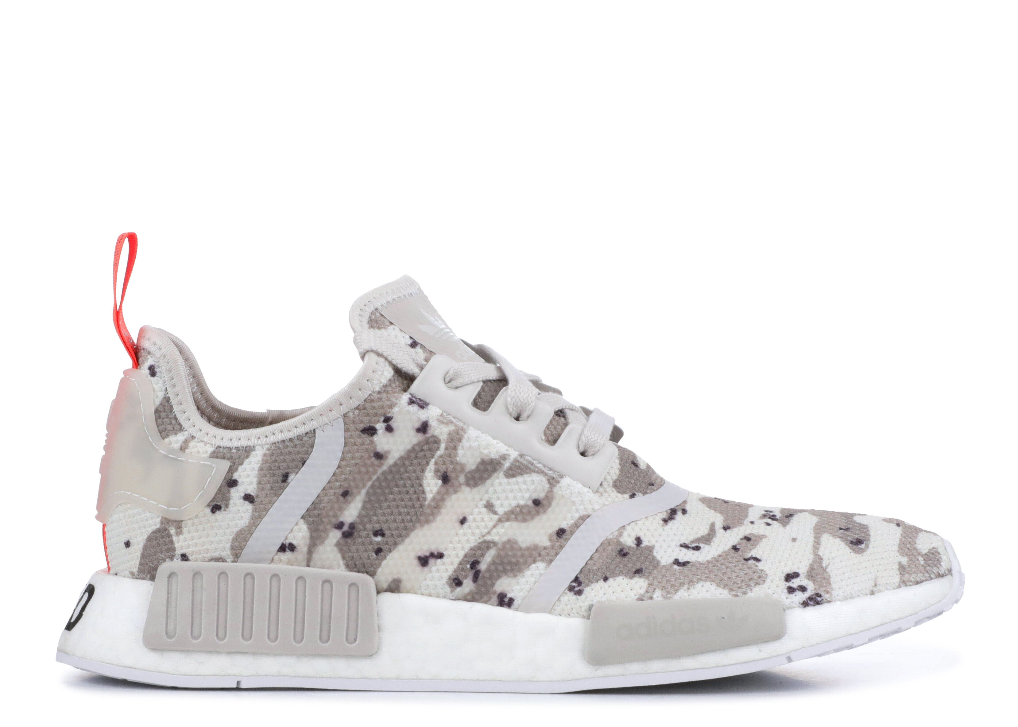 Nmd R1 Grey Red Camo NMD_R1 Primeknit 'Grey Three' Adidas BZ0223 Core  Black/core