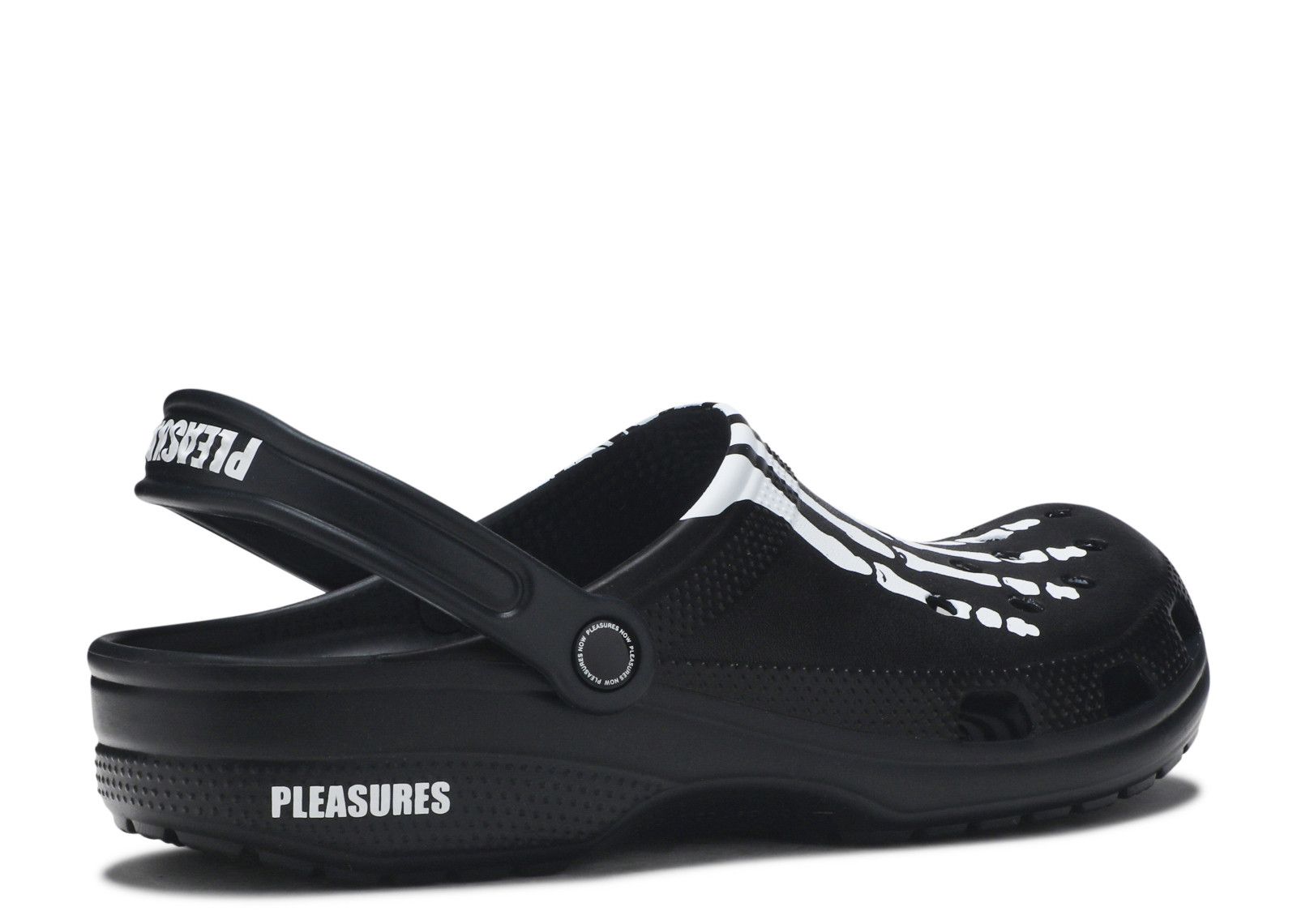 Pleasures X Clog 'Skeleton' - Crocs - 205987 001 - black/white
