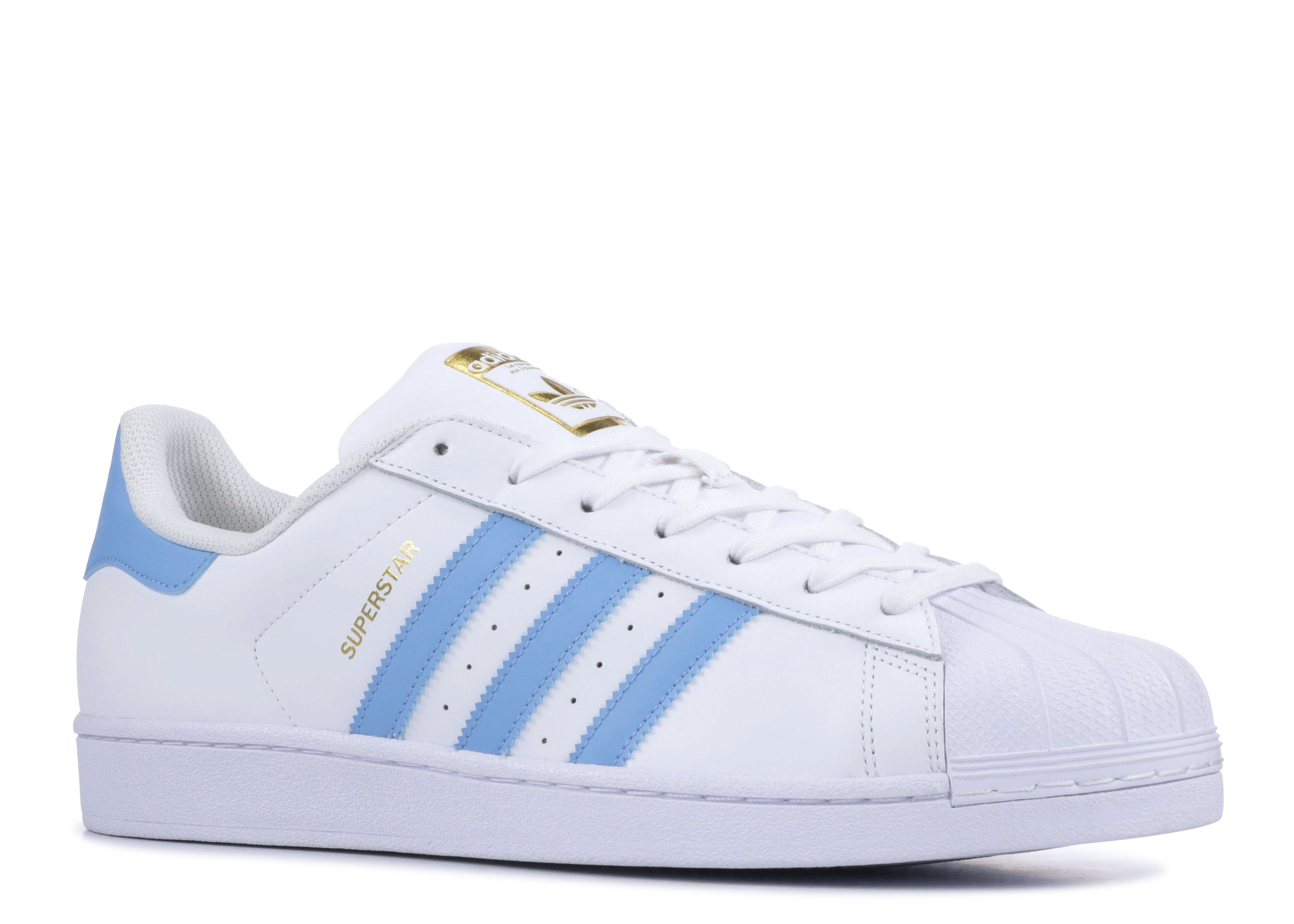 light blue and white adidas
