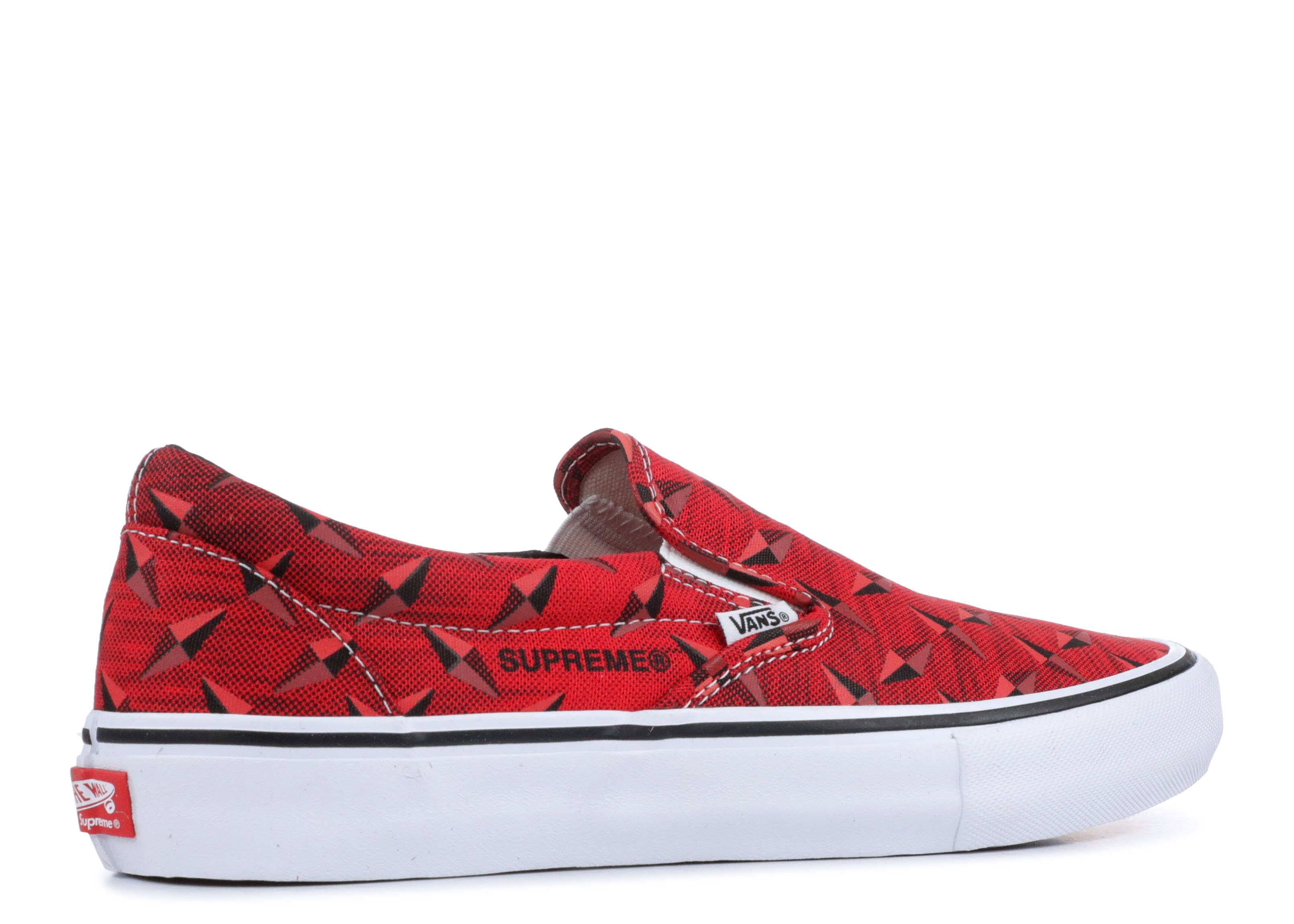 red vans supreme