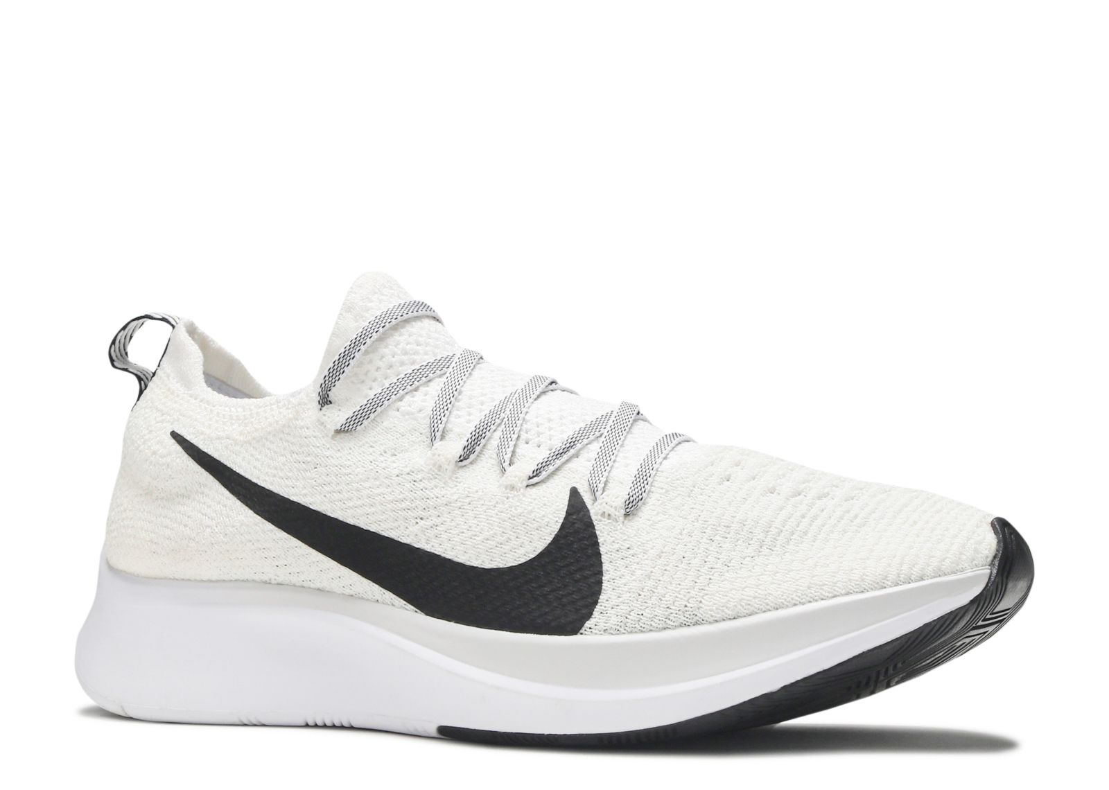 zoom fly flyknit white black