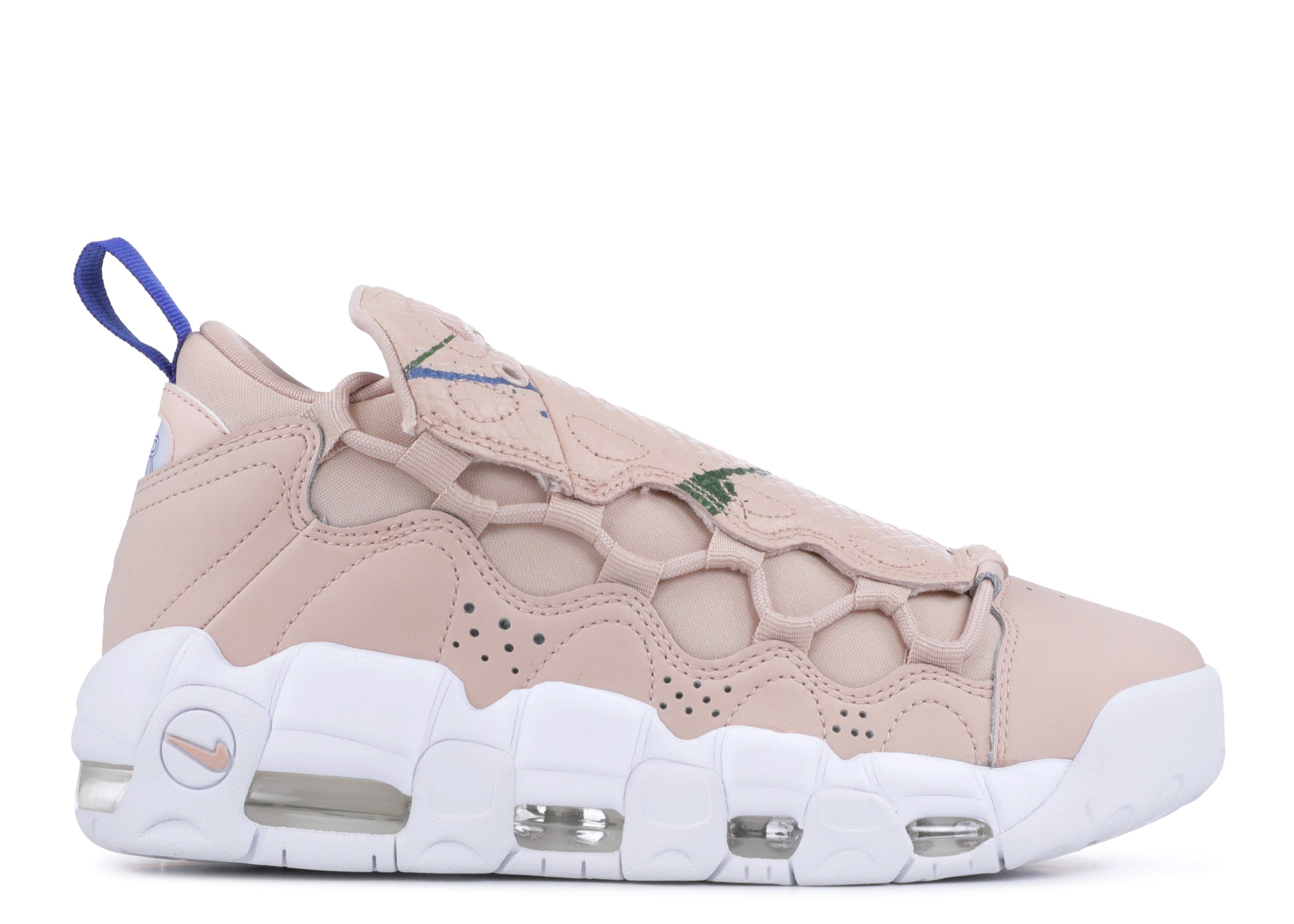 nike air more money particle beige