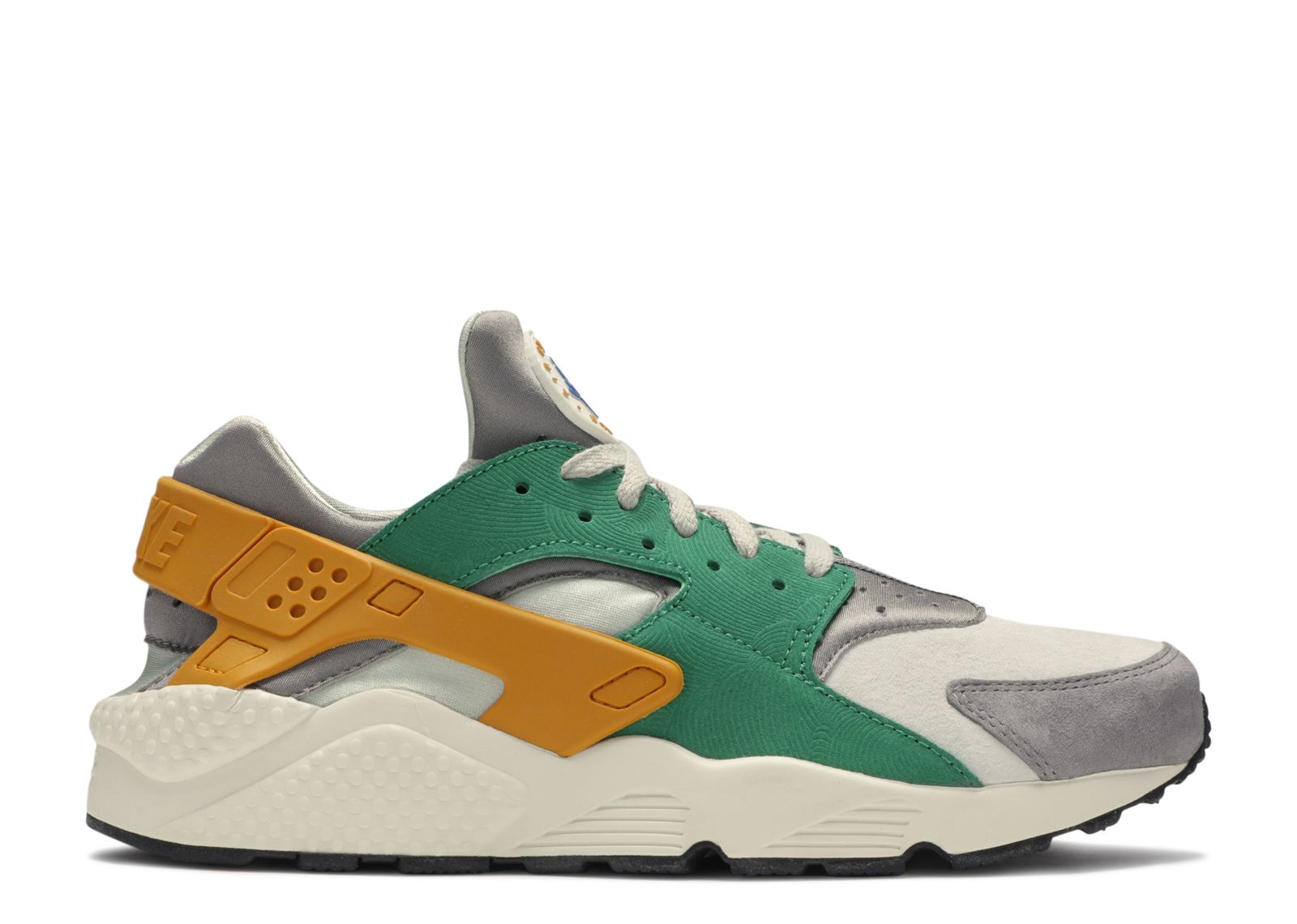 green and rose gold huaraches