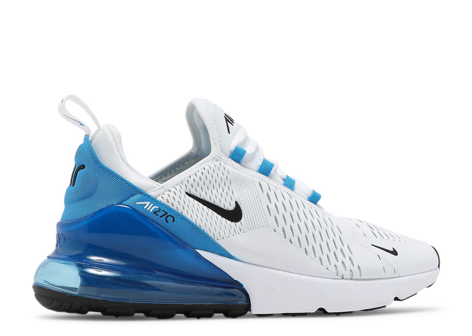 nike 270 white blue