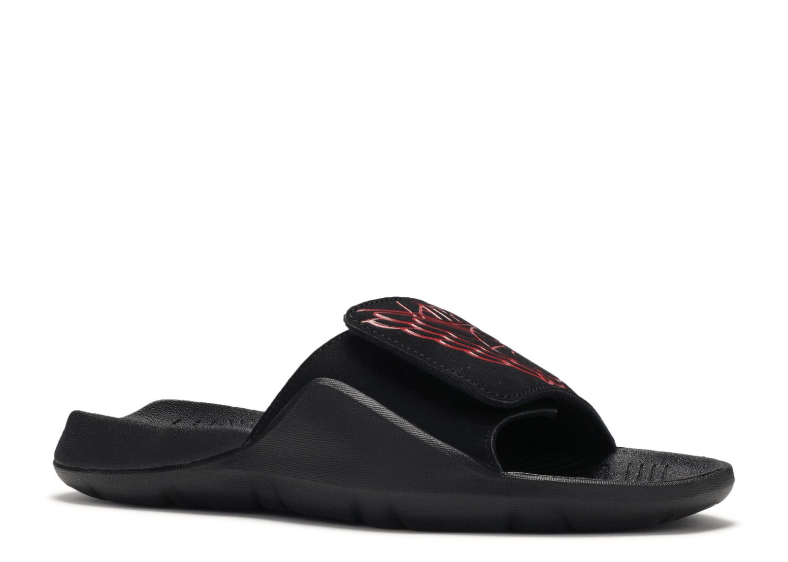 Nike Air Jordan Hydro 7 Slides Mens Size 9 Black University Red AA2517-062 Jordan Hydro 7 Slide  main image 3