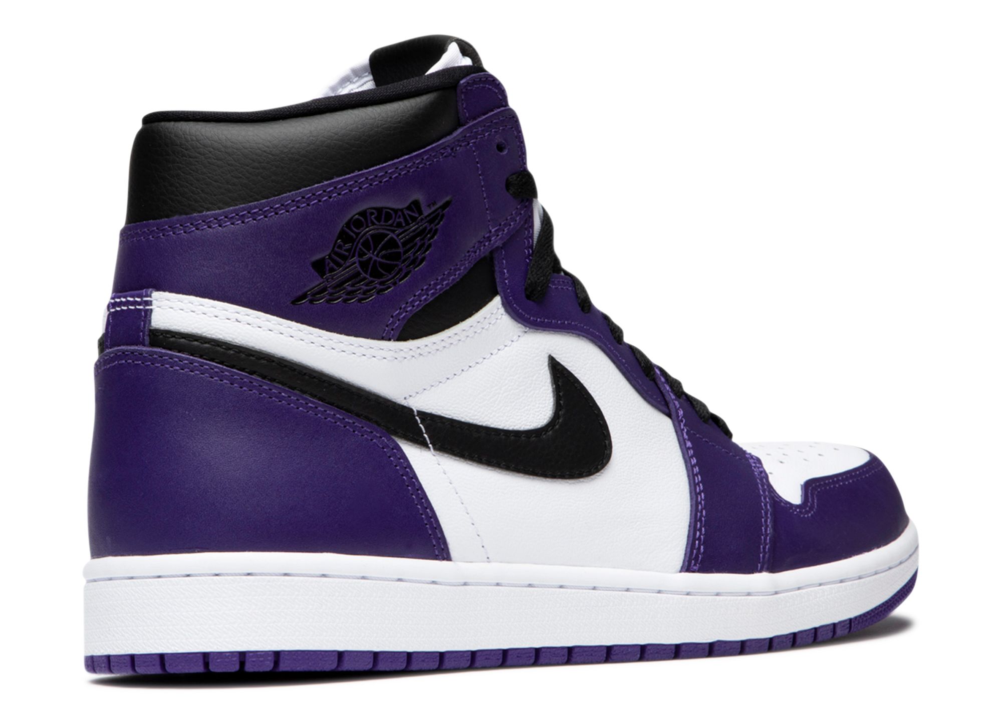 purple jordan 1 high top