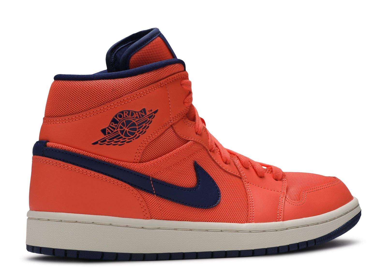 air jordan mid 1 orange