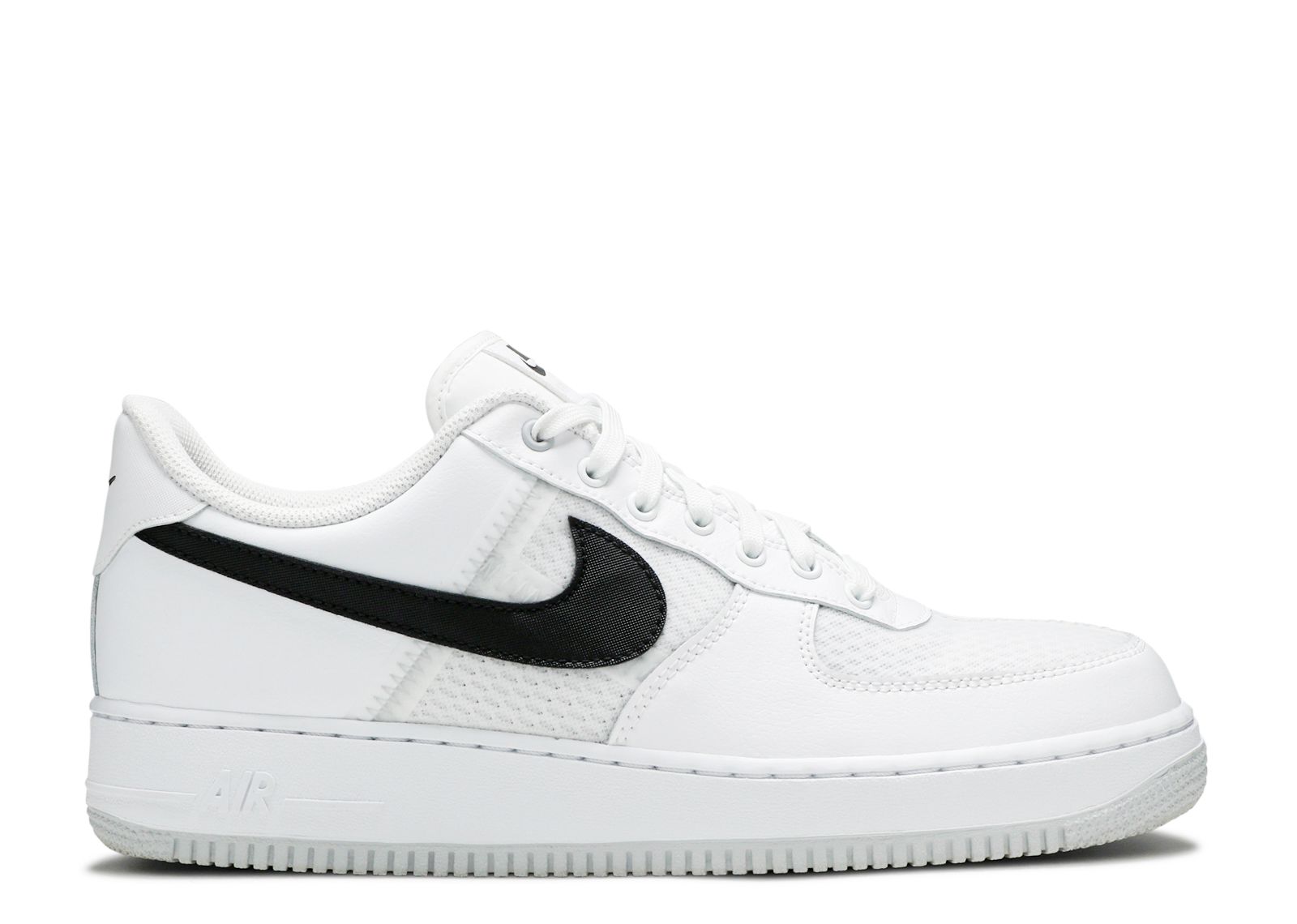 nike air force 1 low transparent white grey