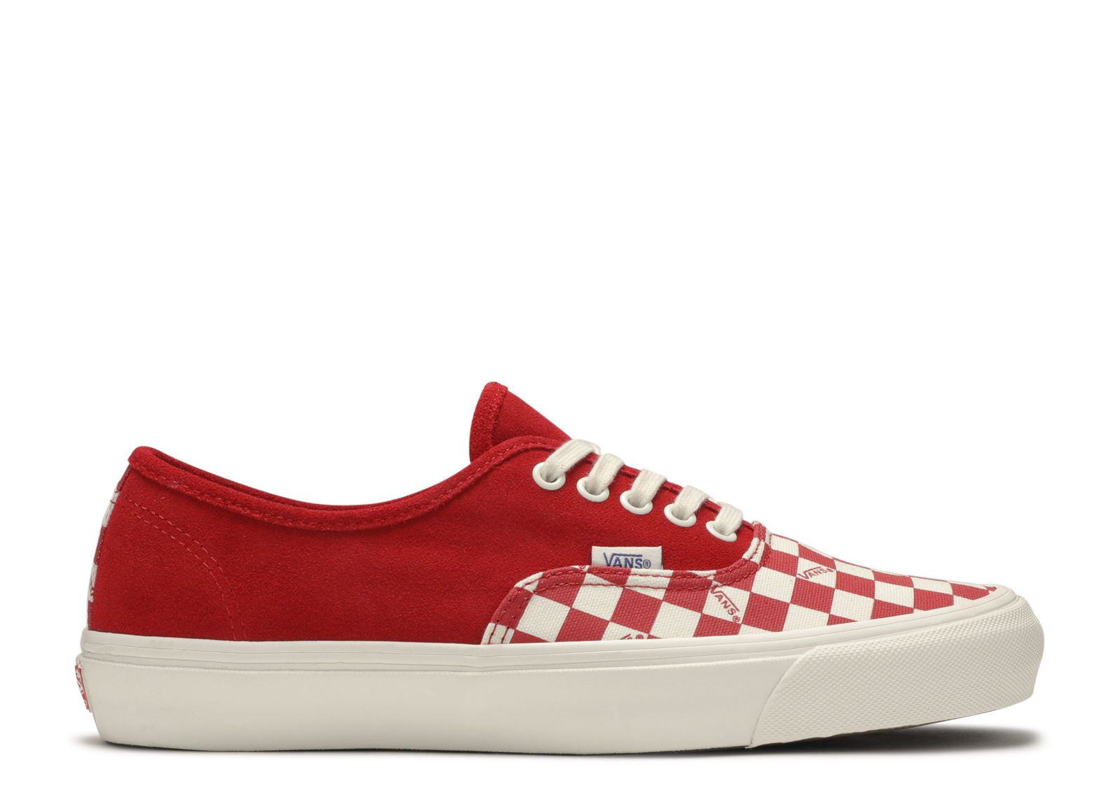 OG Authentic LX 'Racing Red Checkerboard Toe'