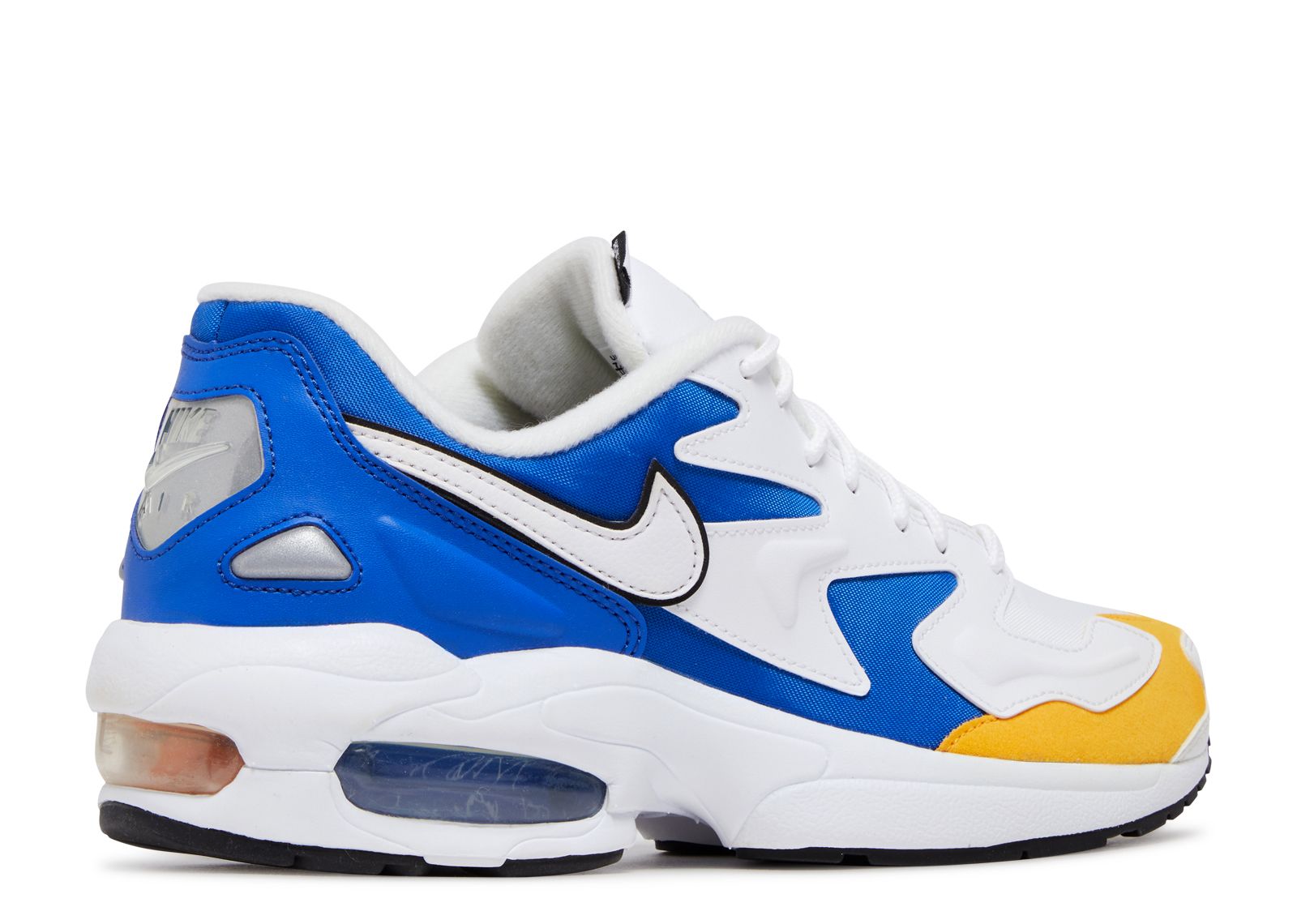Size 10 Nike Air Max 2 Light Royal Orange White Mens Running Shoes BV0987-102 Air Max 2 Light  main image 3