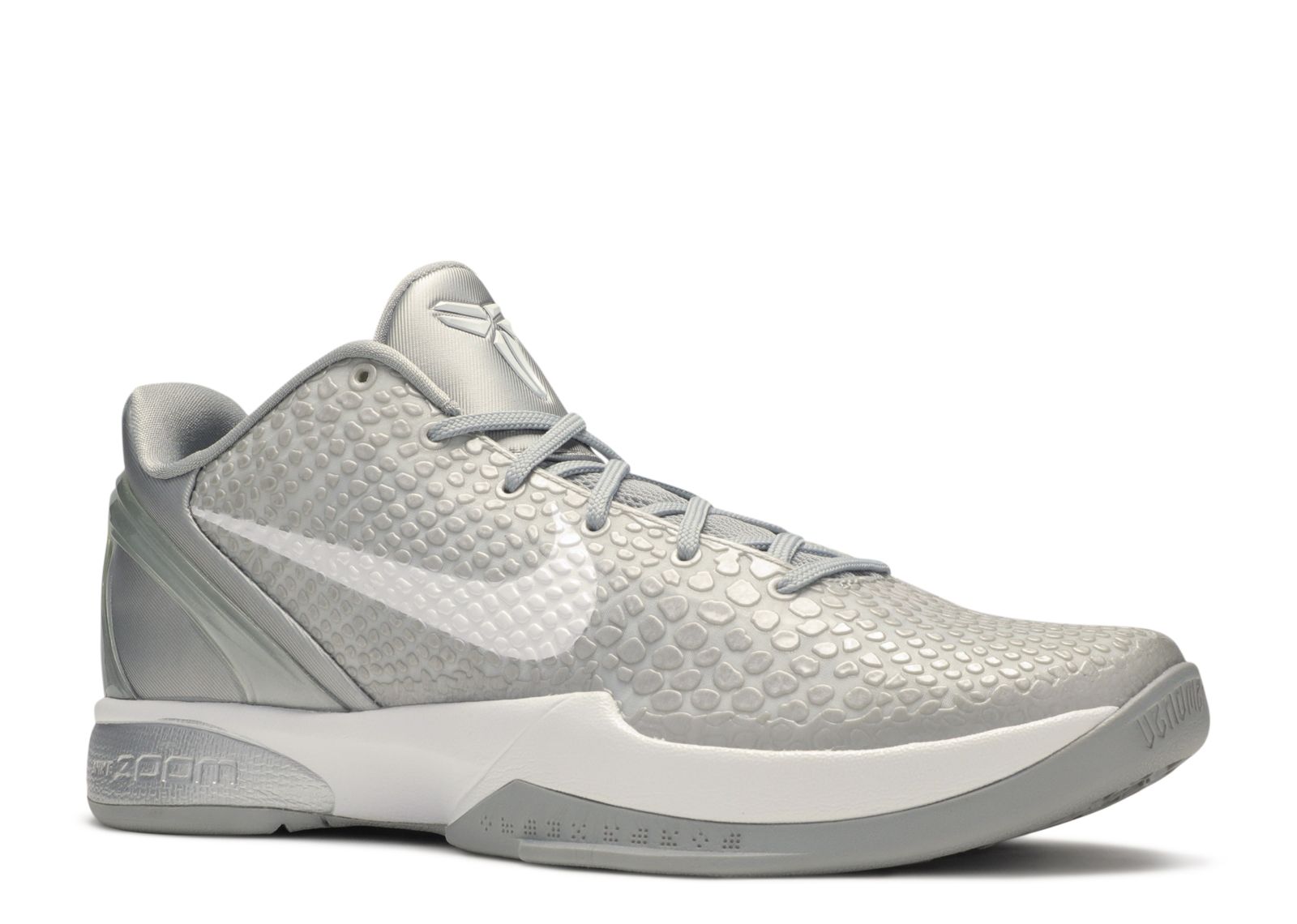 kobe 6 metallic silver