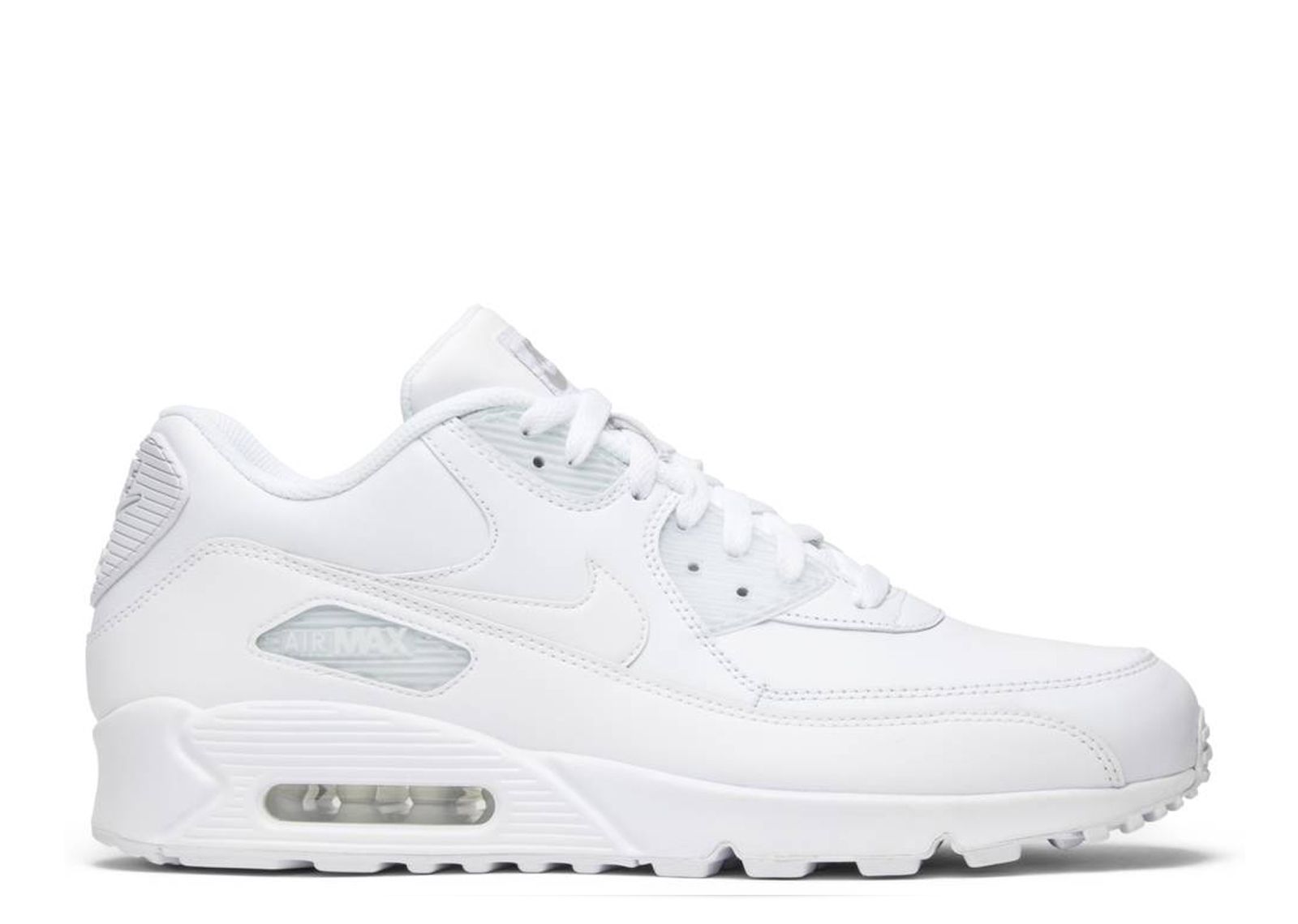 nike air max 90 all white leather
