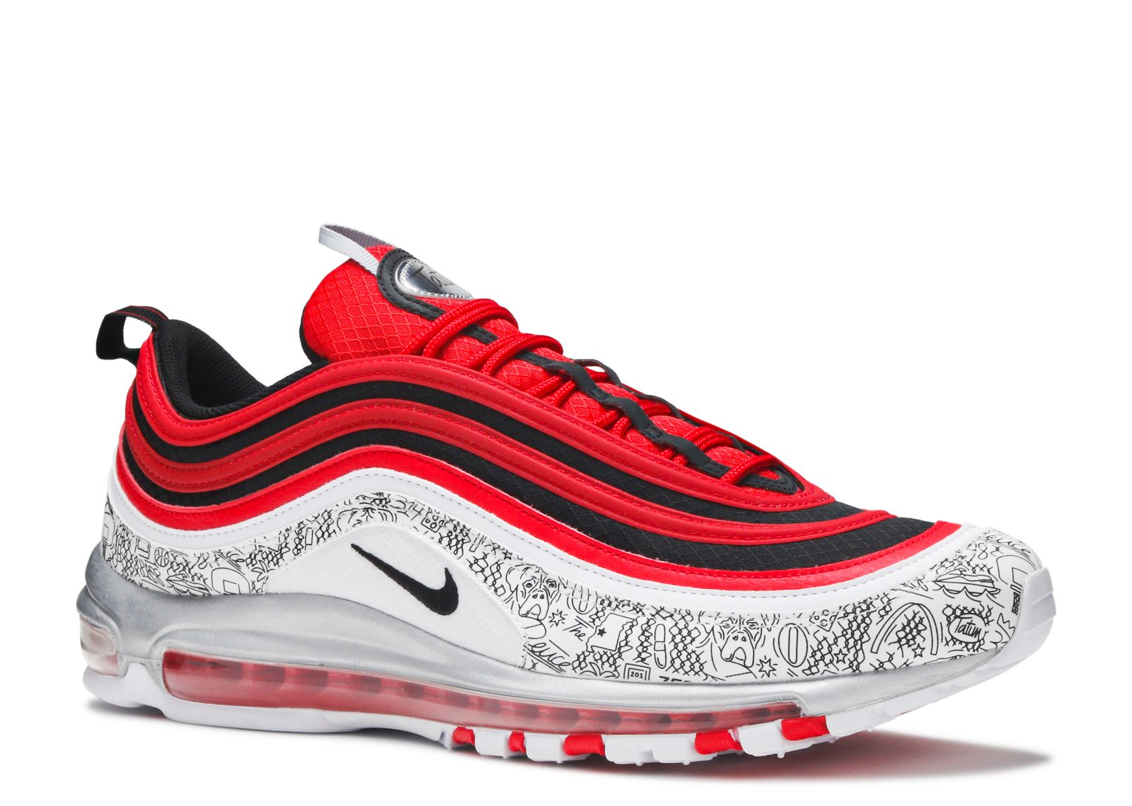 Jayson Tatum X Air Max 97 'Saint Louis Roots' - Nike - CJ9780 600 -  university red/black-white