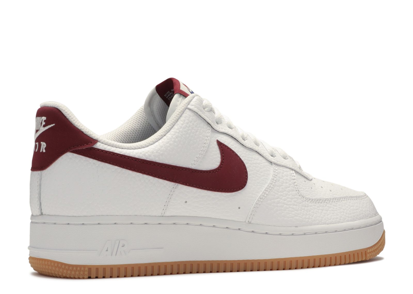 air force 1 white and brown
