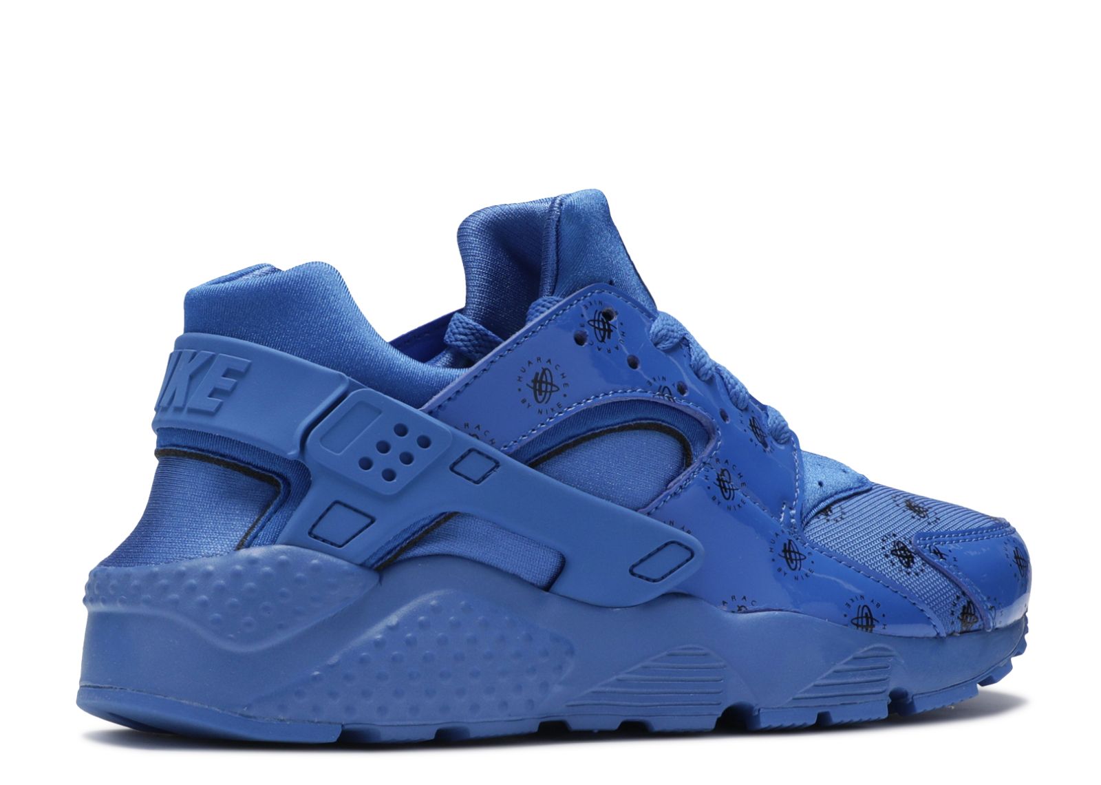 blue and white huaraches