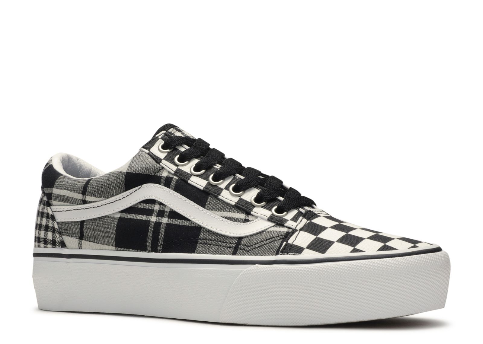 Plaid checkerboard old deals skool platform