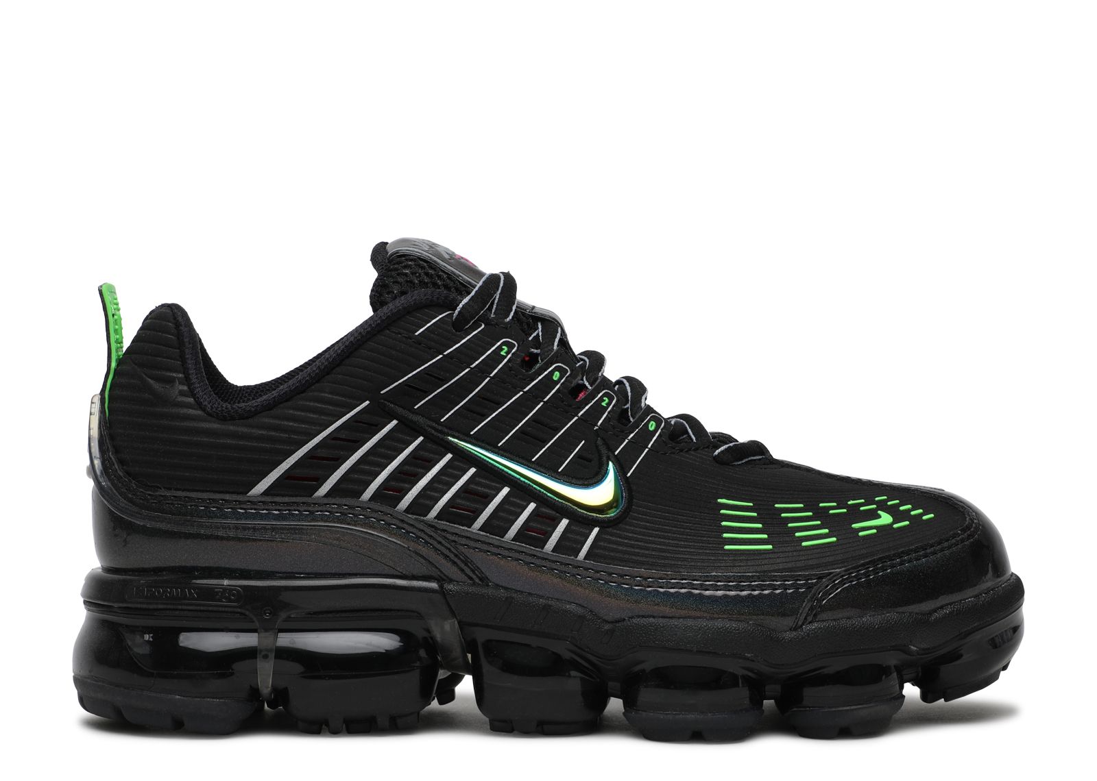 vapormax 360 black green