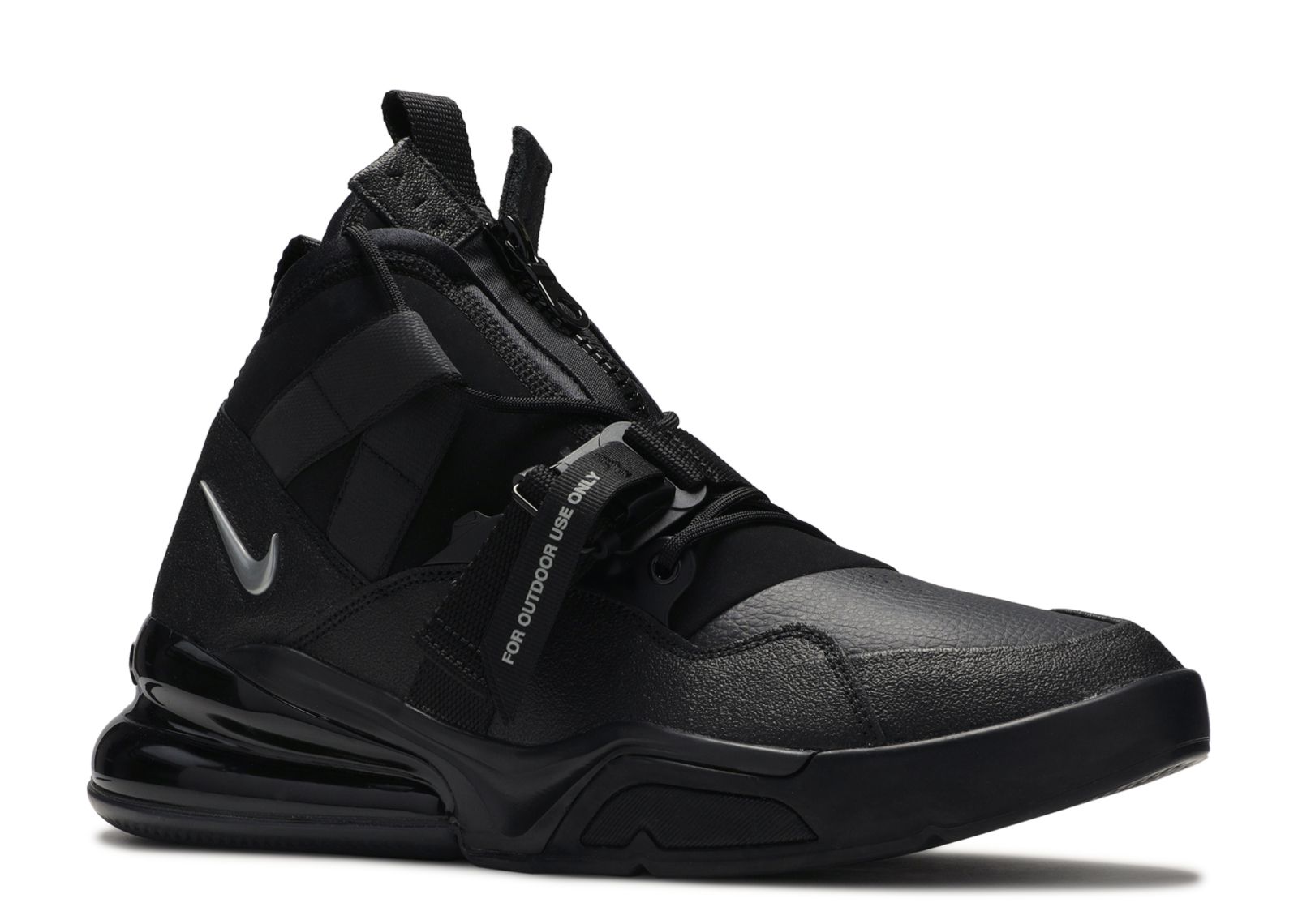 Air Force 270 Utility Black Silver Nike AQ0572 002 black metallic silver black Flight Club