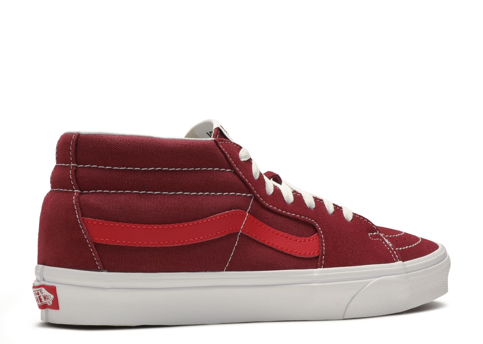 Vans sk8 best sale mid biking red