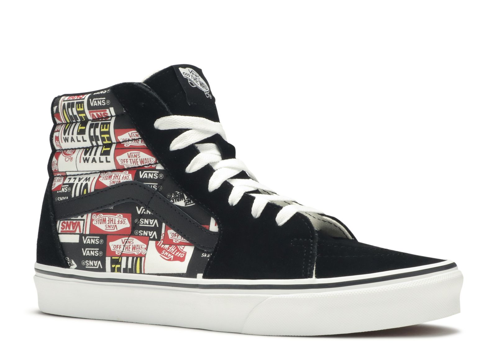 Vans discount sk8hi labels