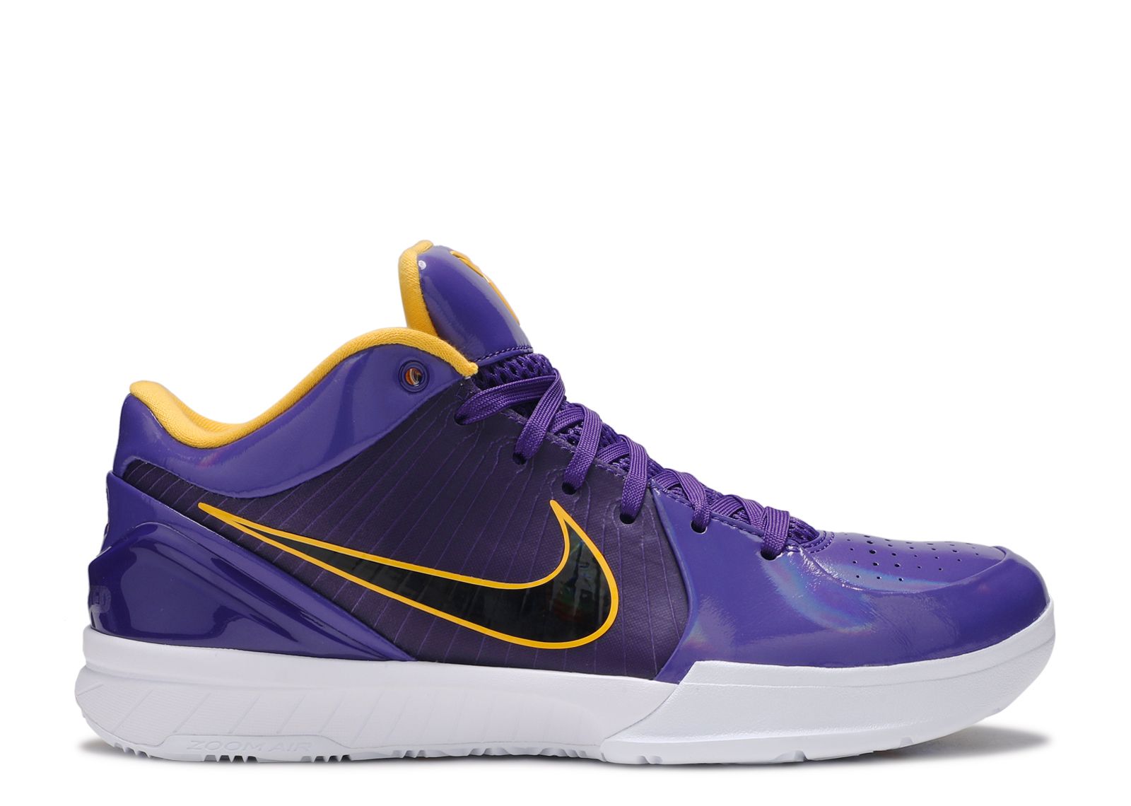 kobe bryant white and purple shoes