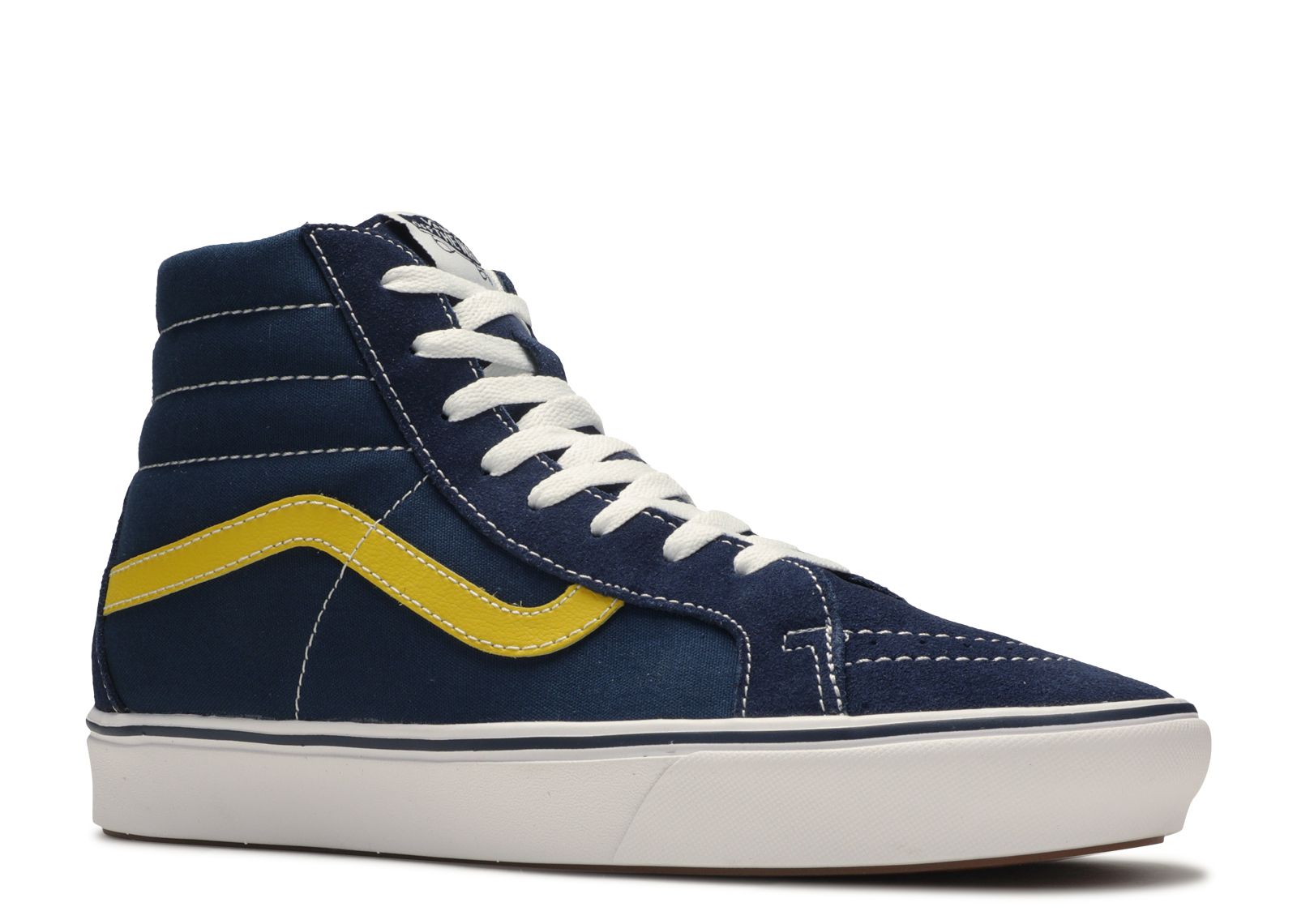 Vans sk8 best sale hi blue yellow