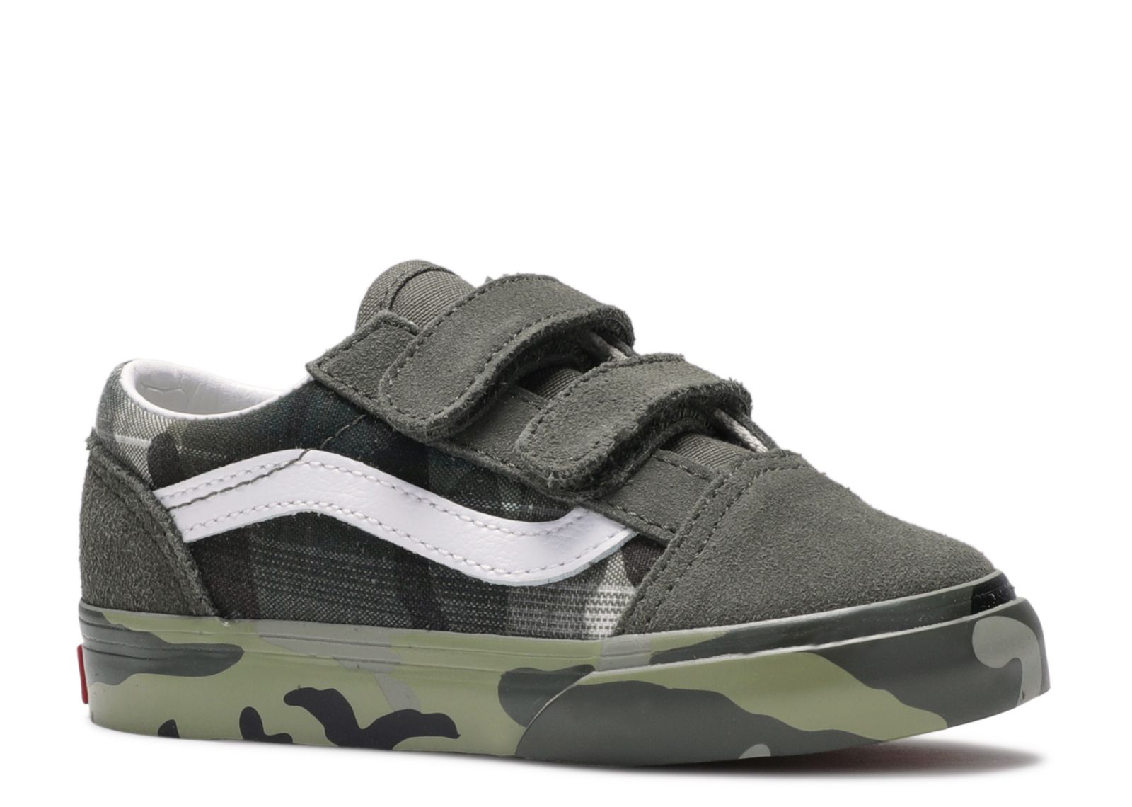 Vans hot sale plaid camo