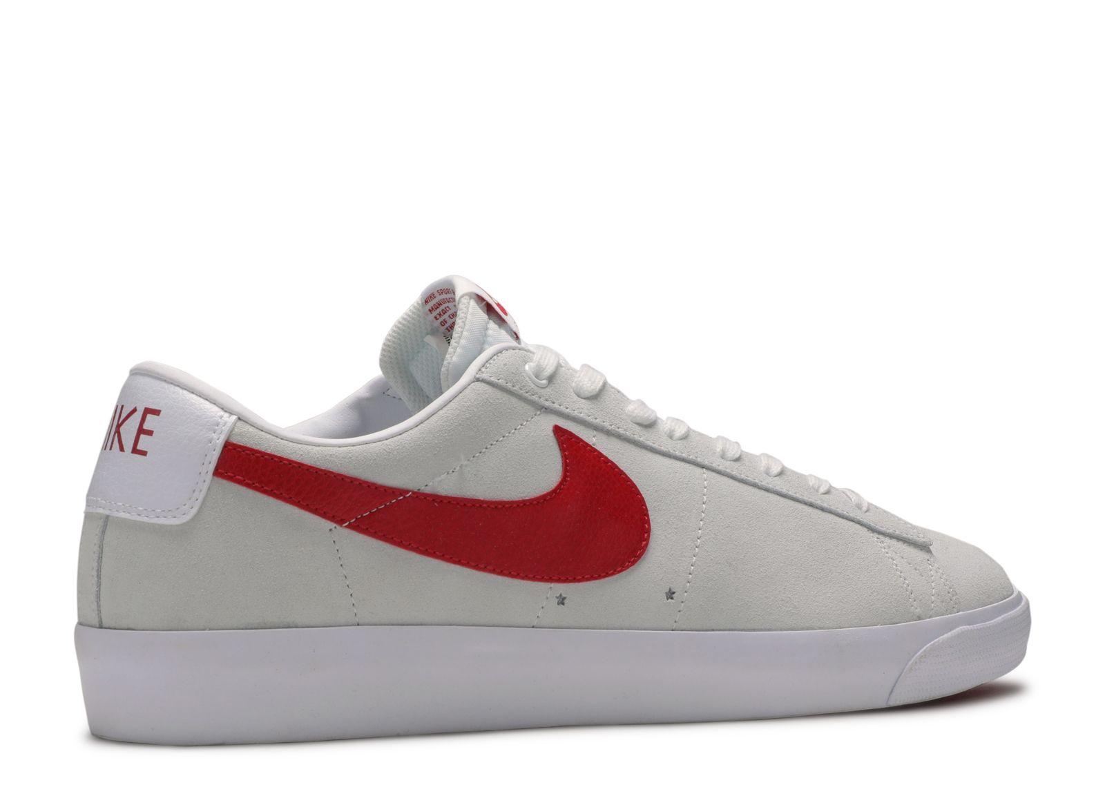 nike sb blazer low gt university red