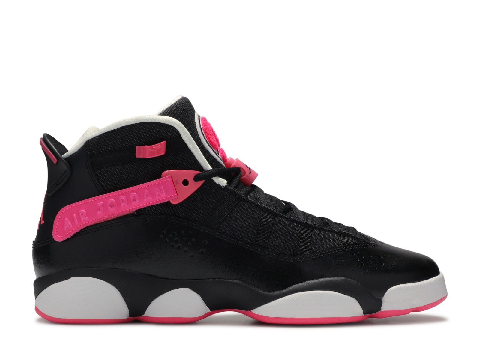 Jordan 6 Rings GS 'Black Pink' - Air 