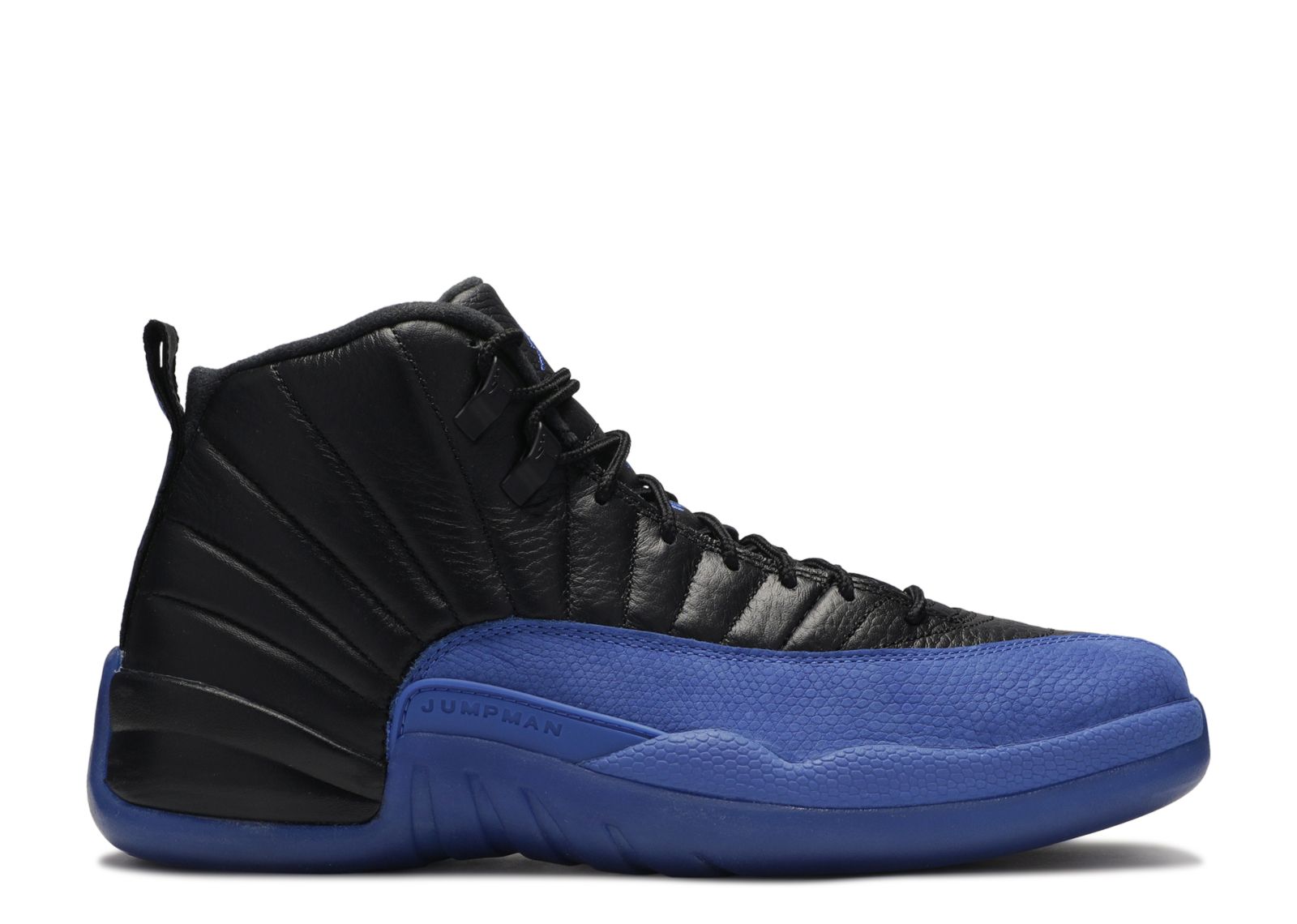 black and royal jordan 12