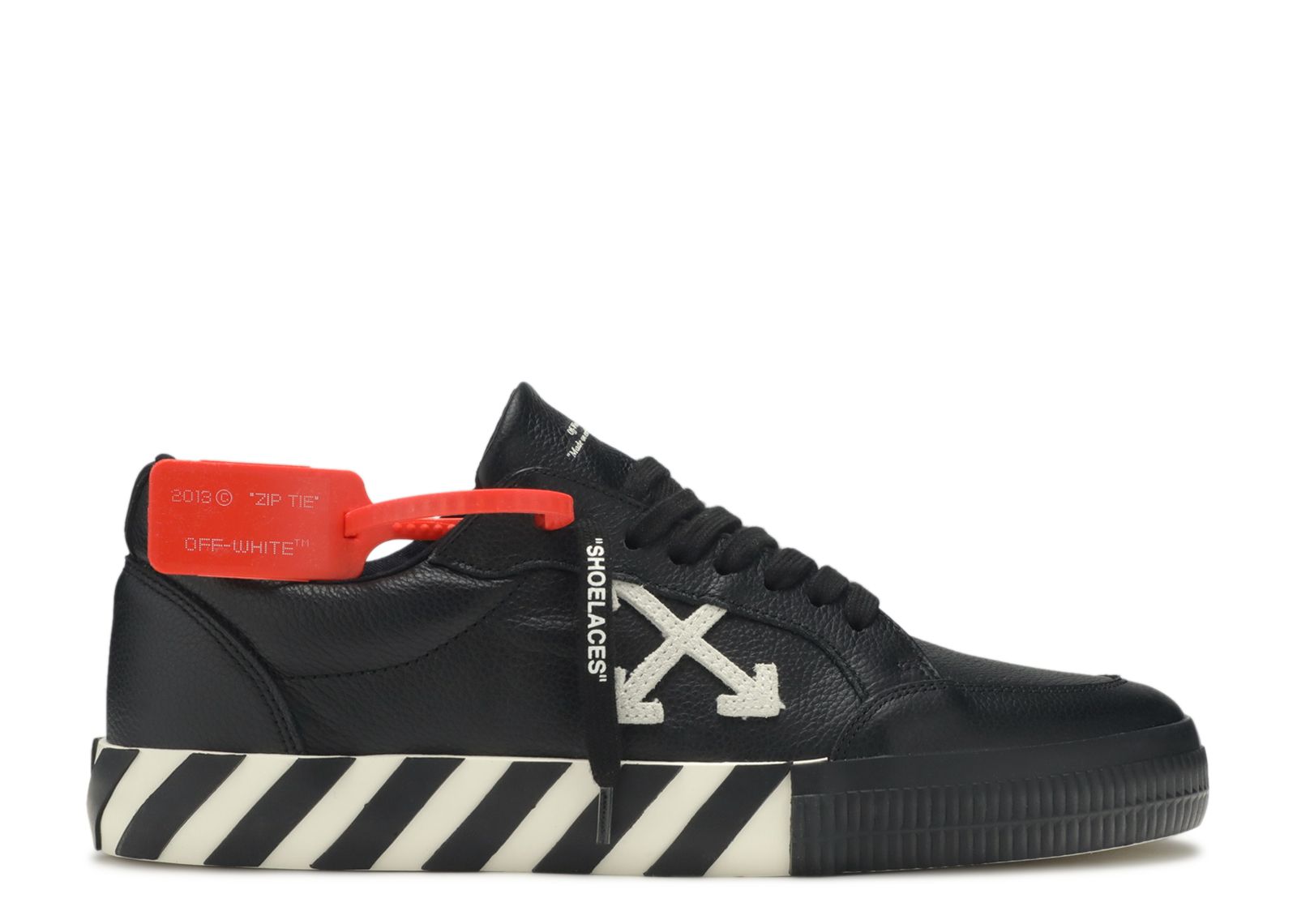 off white vulcanized high top black