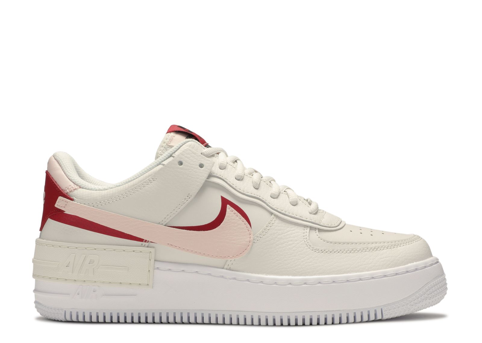 air force 1 shadow red pink